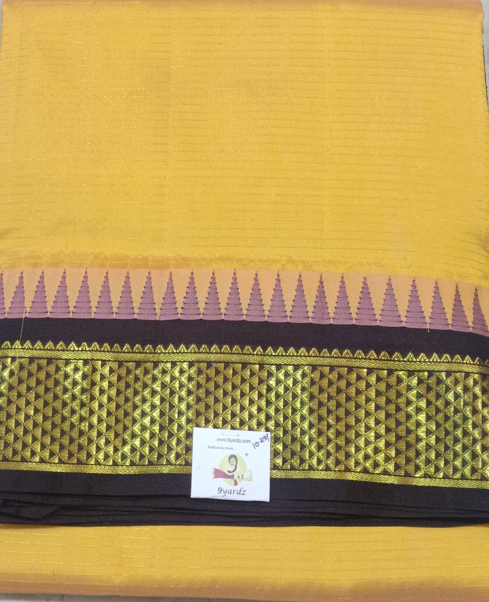 Pure silk 10.25yardz