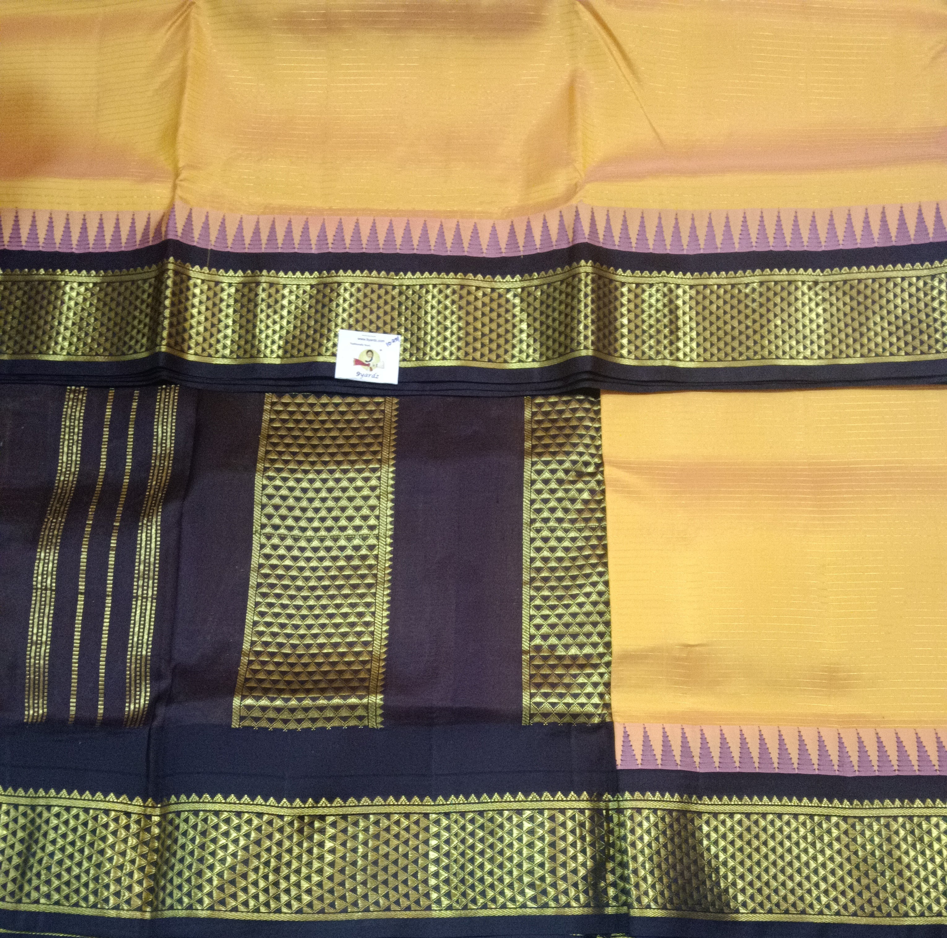 Pure silk 10.25yardz