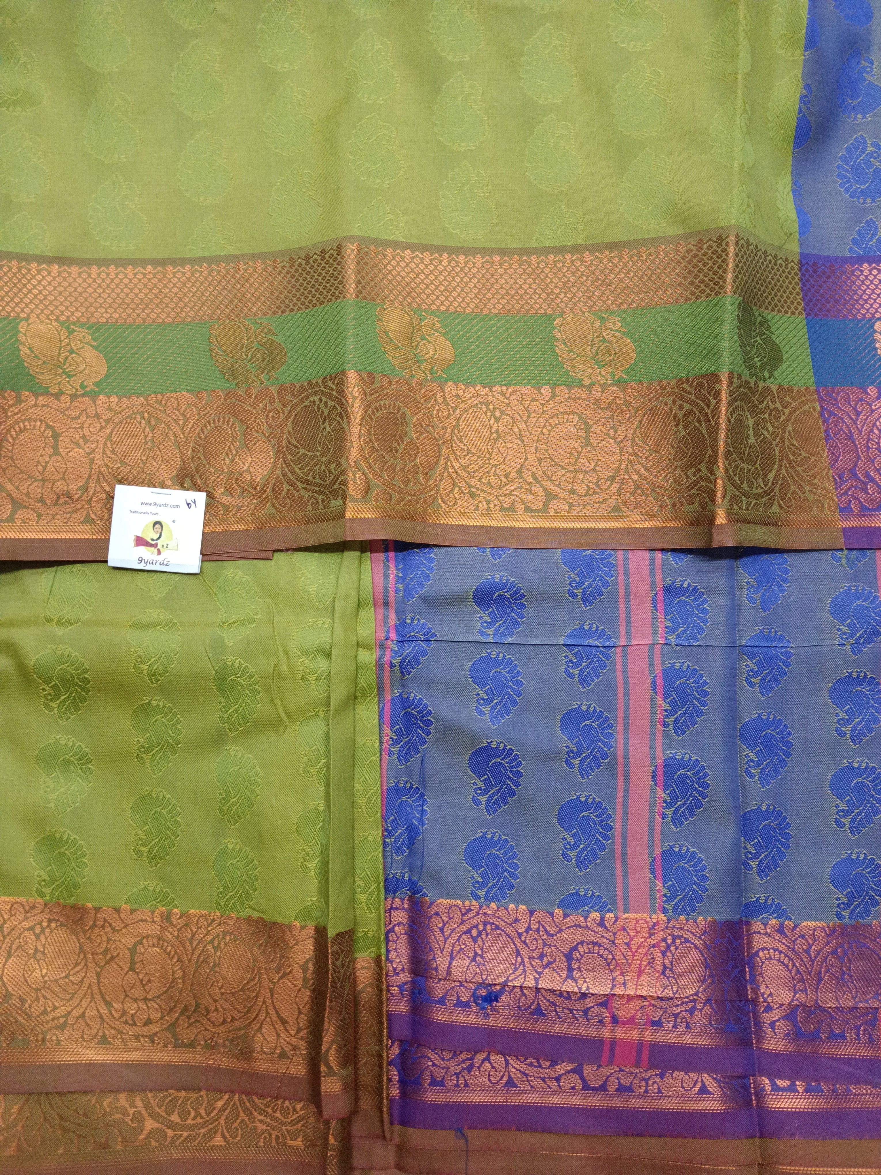 Rich poly Silk 6yardz