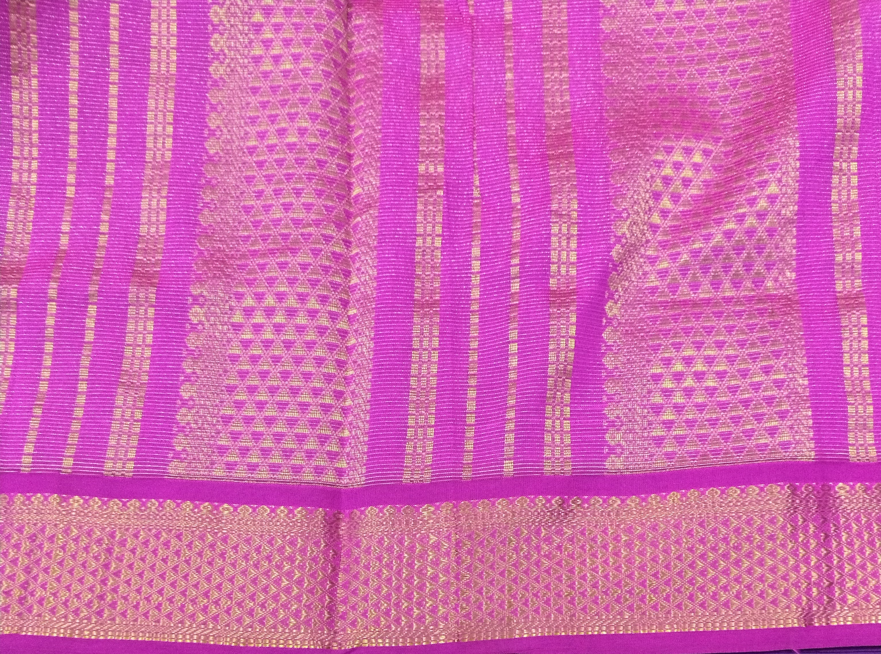 Semi Silk cotton Vairavoosi 11.yardz