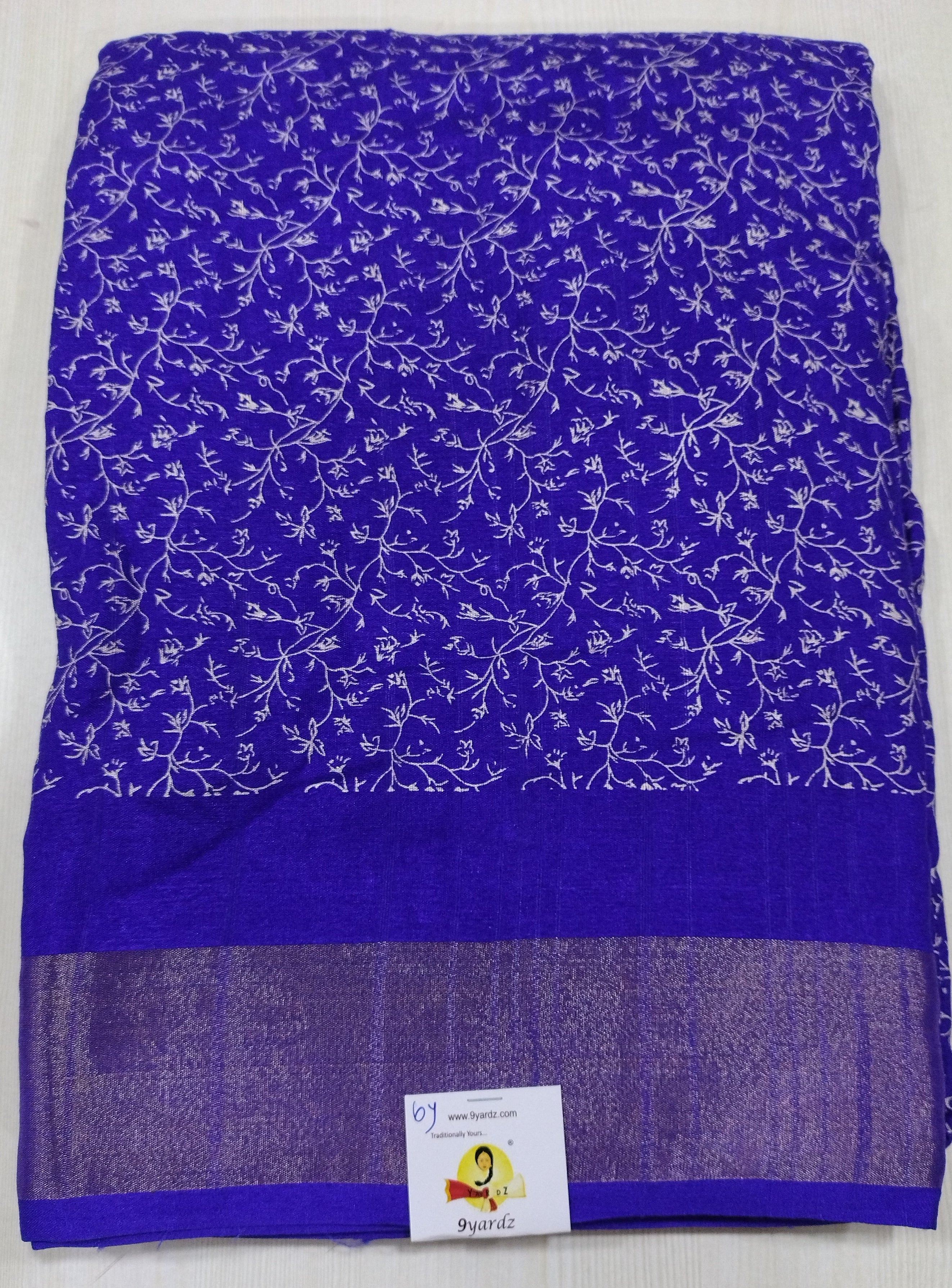 Art silk 6yardz sarees