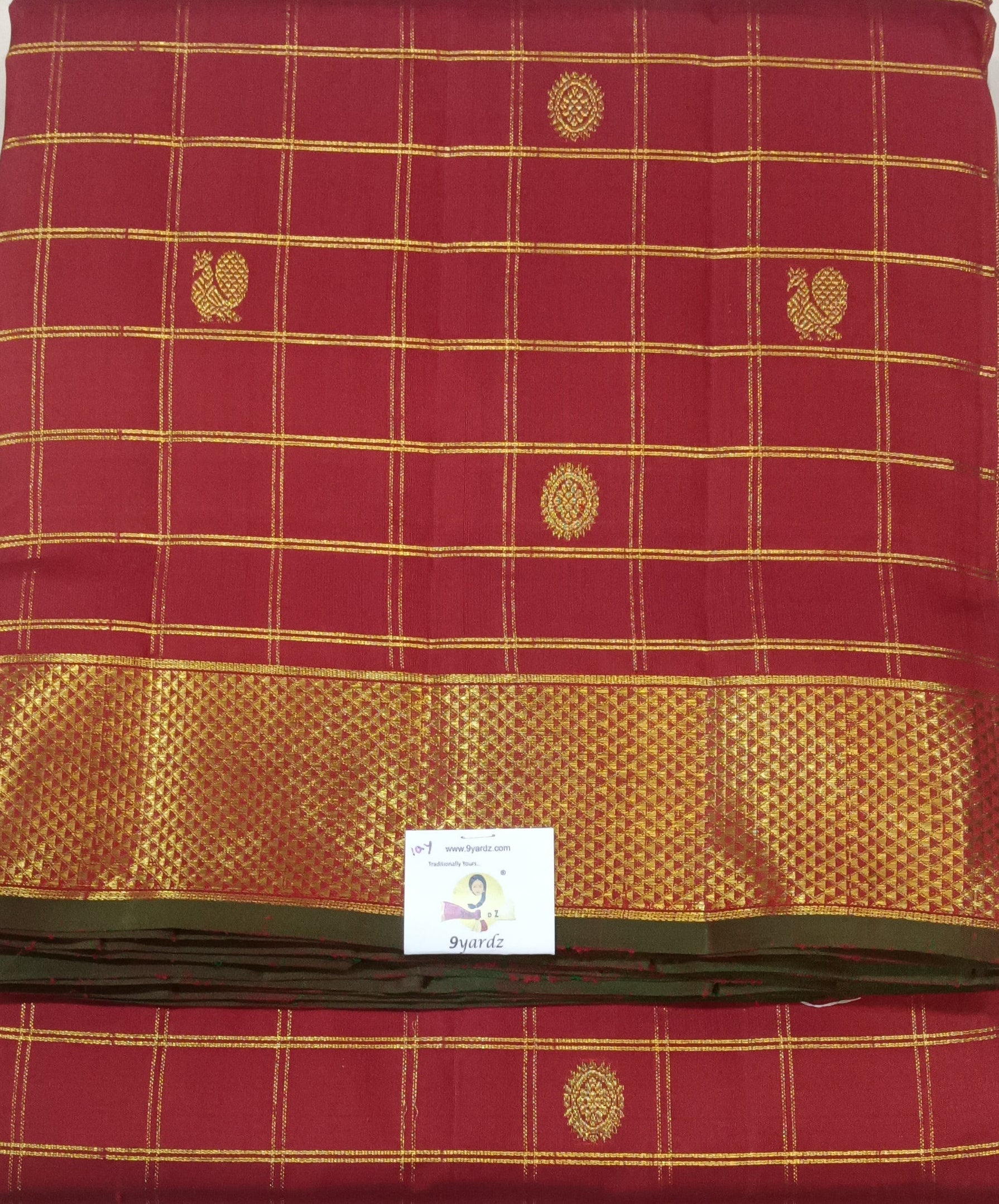 Pure silk madisar 10yards