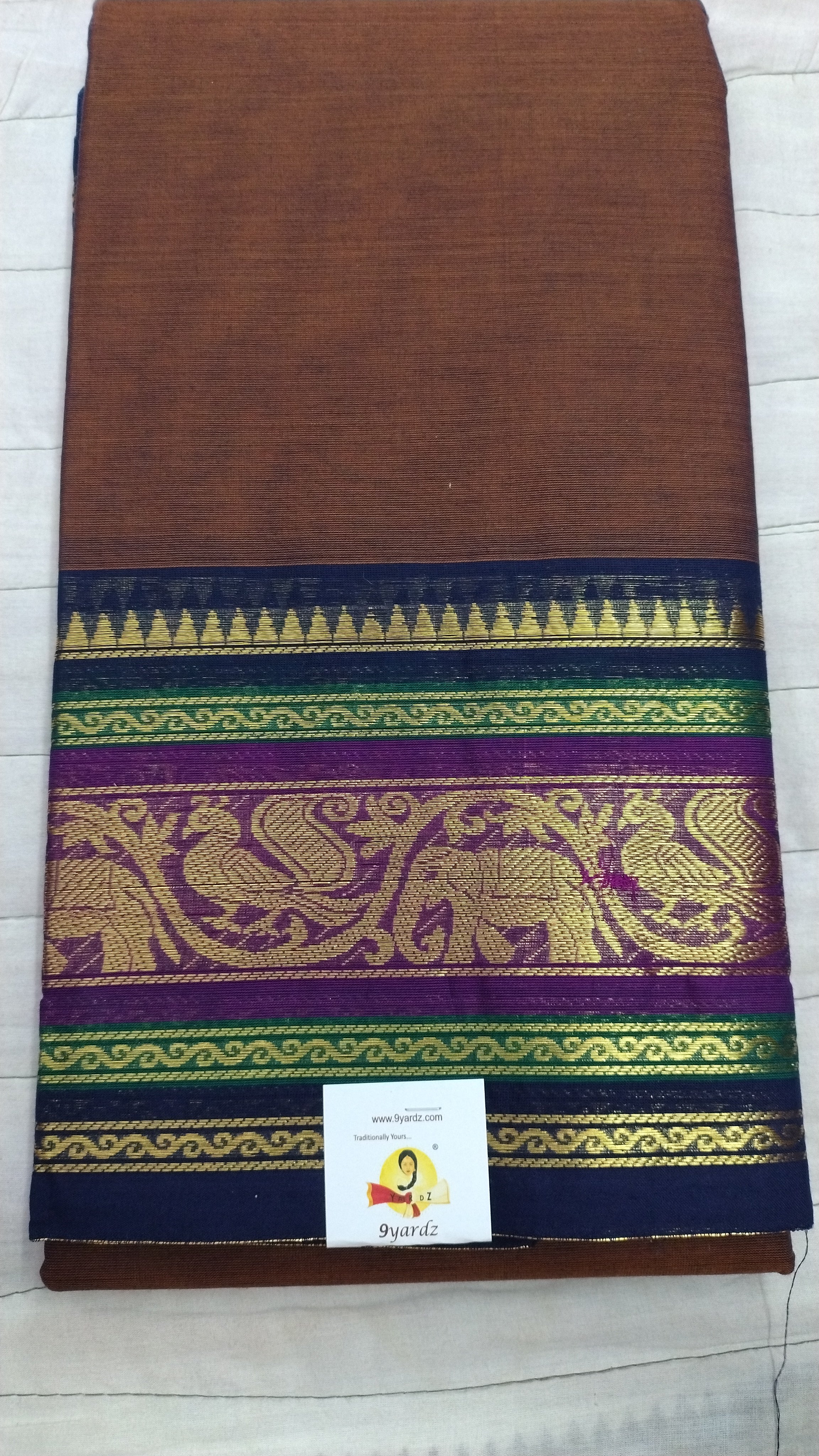 Chettinadu cotton 7yardz