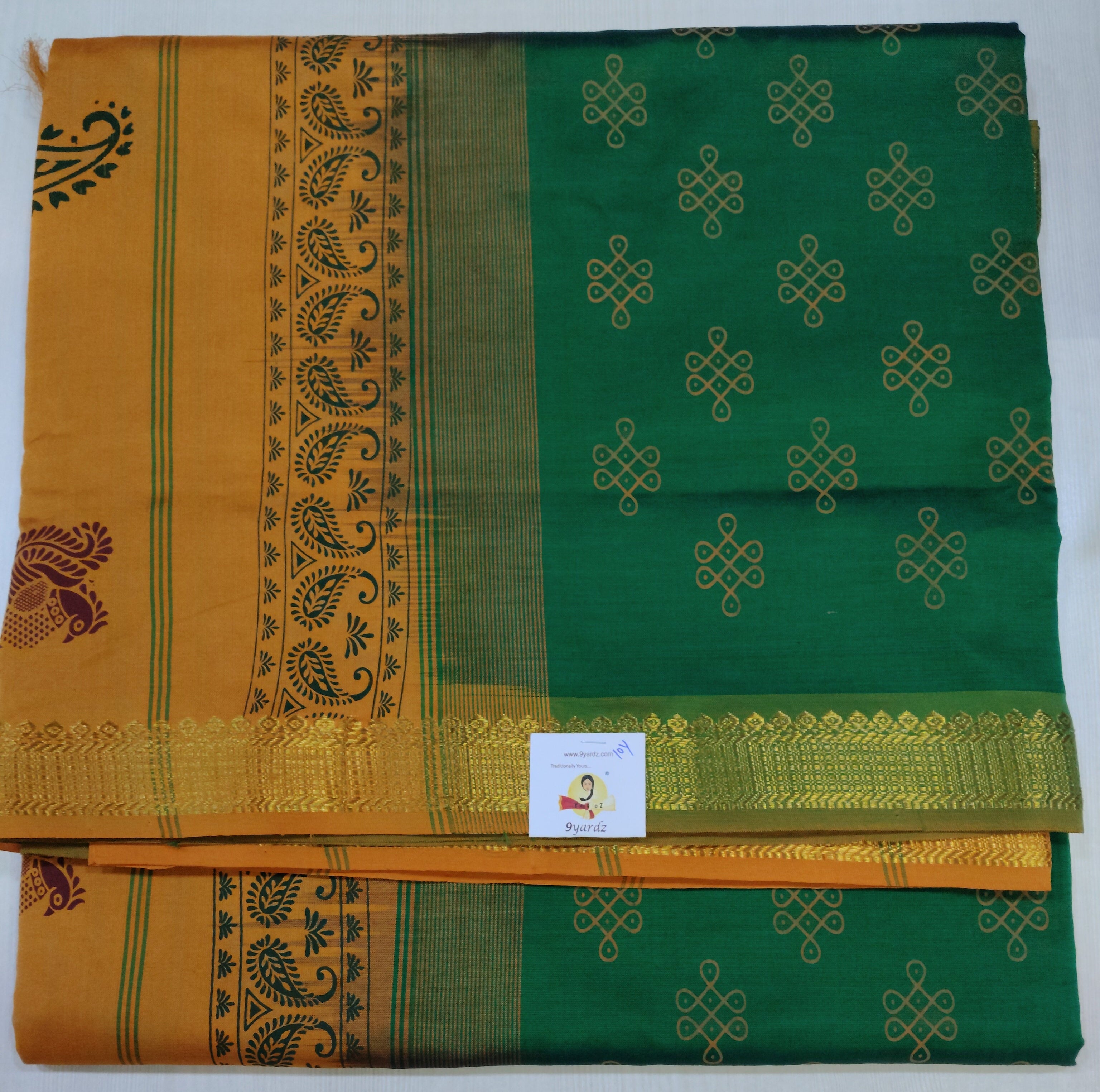 Semi Silk cotton printed Madisar
