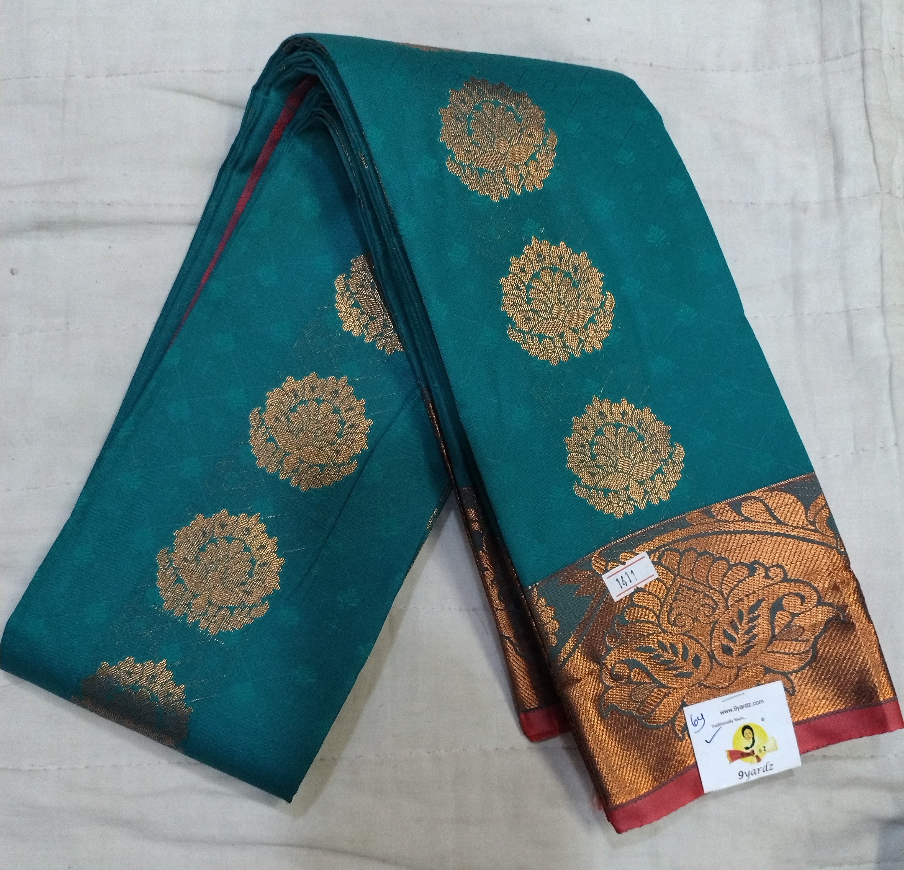 Art silk 6yardz sarees