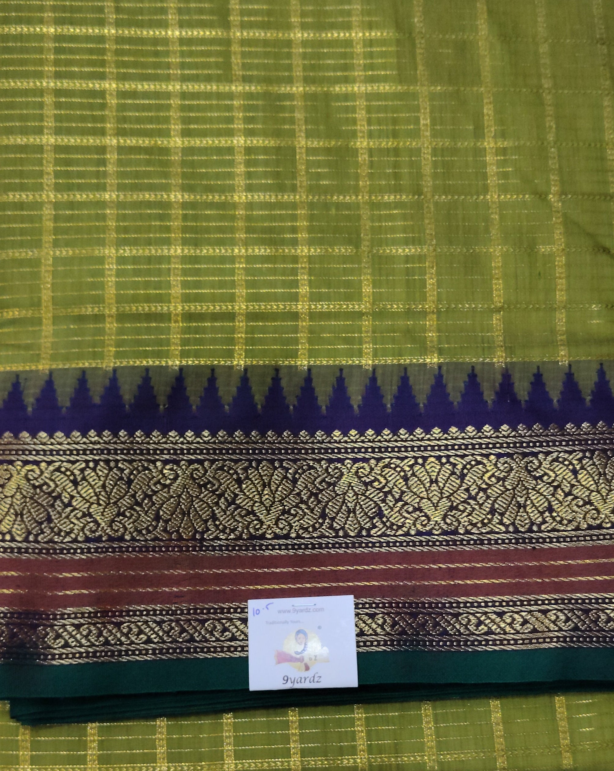 Akshaya cotton 10.25 yards madisar