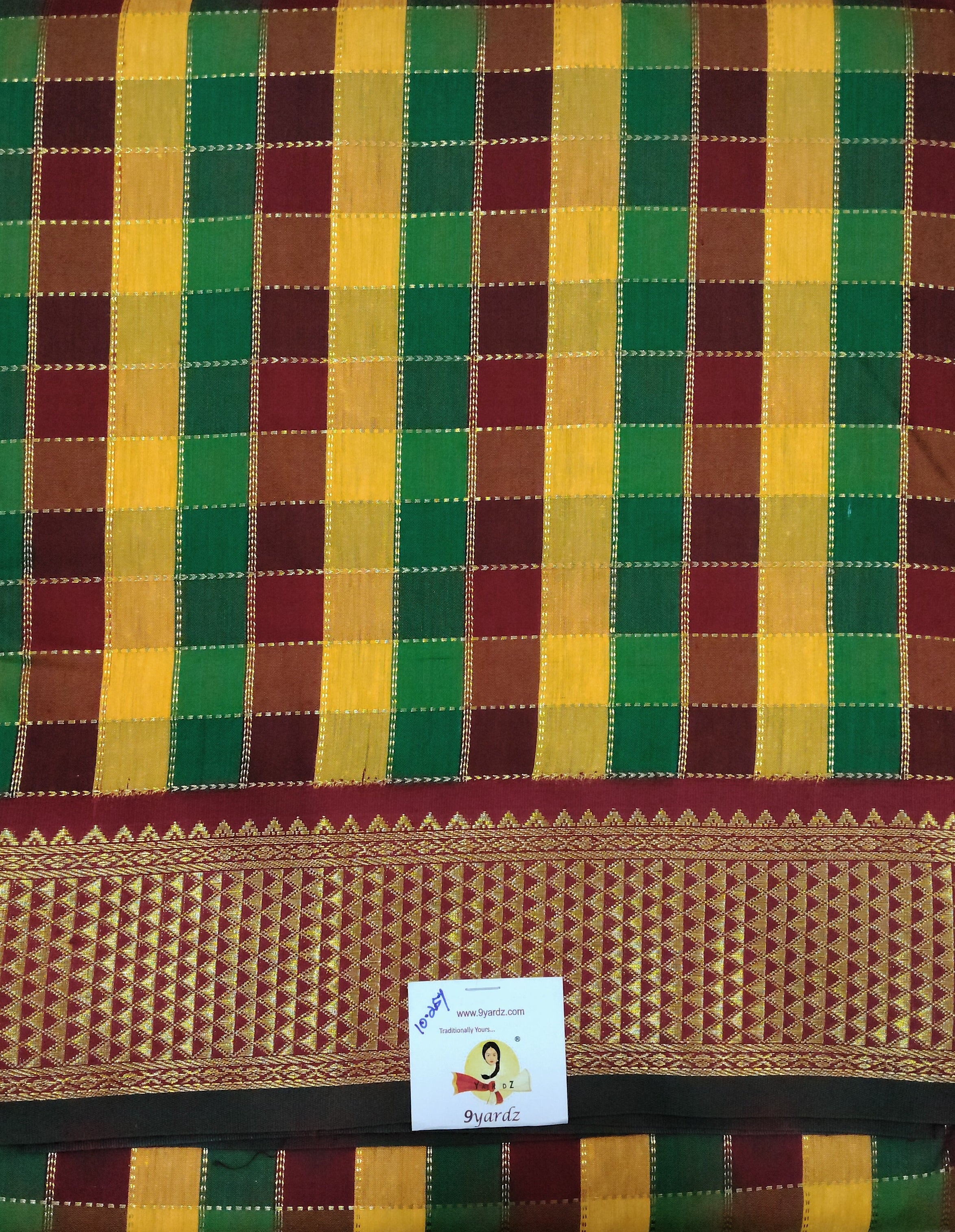 Akshaya cotton 10.25 yards madisar