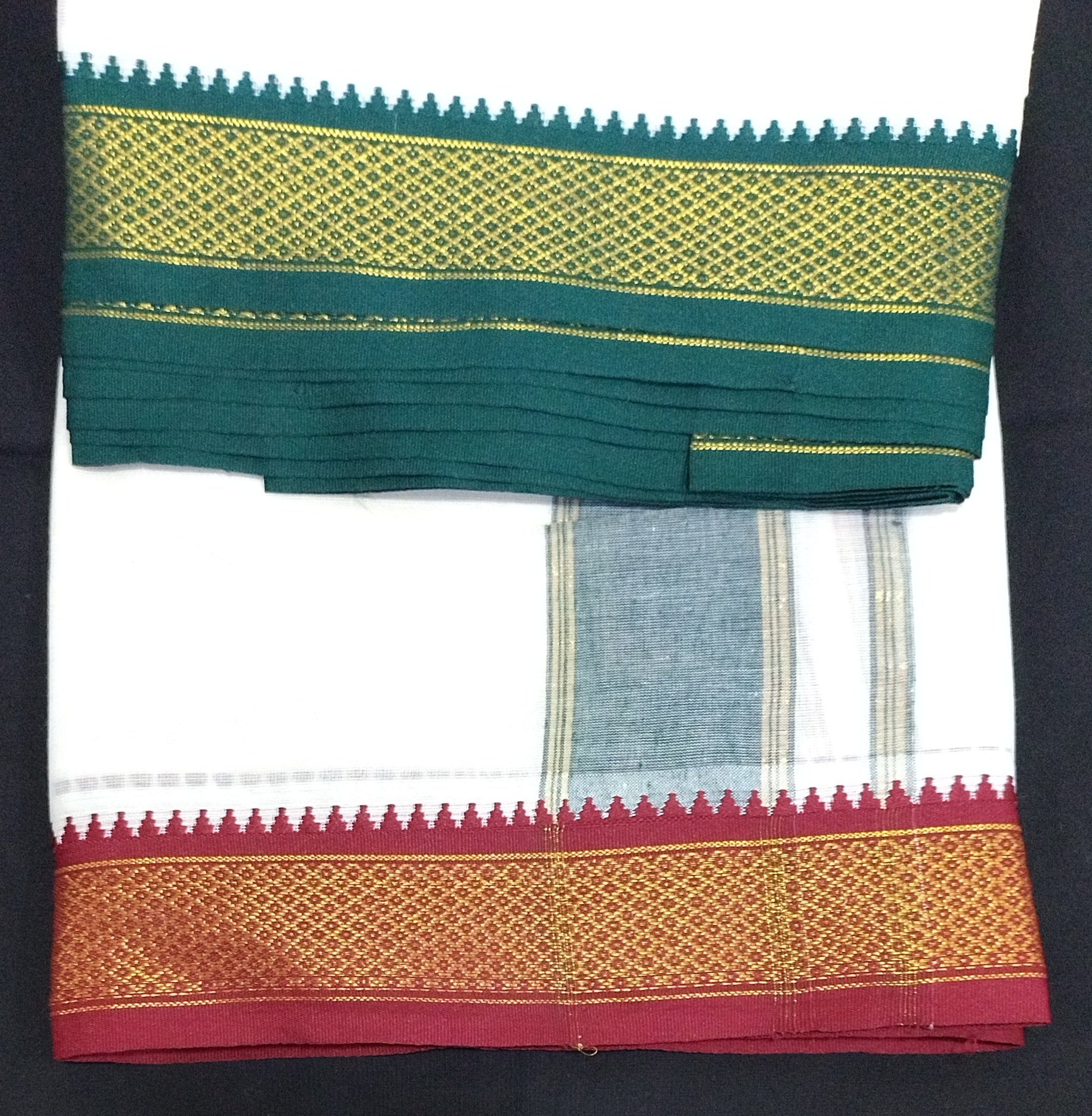 Cotton Unbleached dhoti 10*6