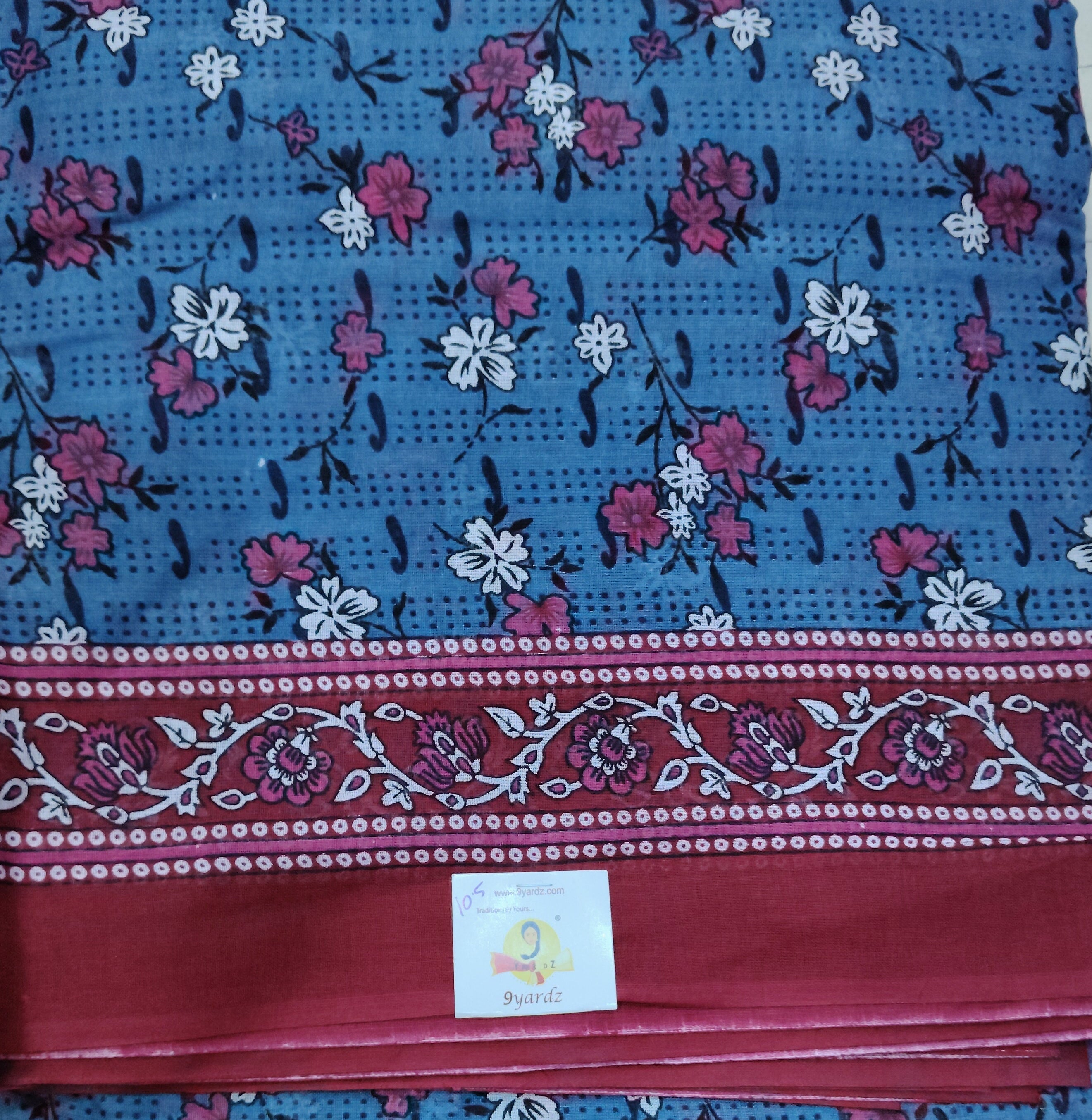 Erode cotton 10.5 yards Madisar