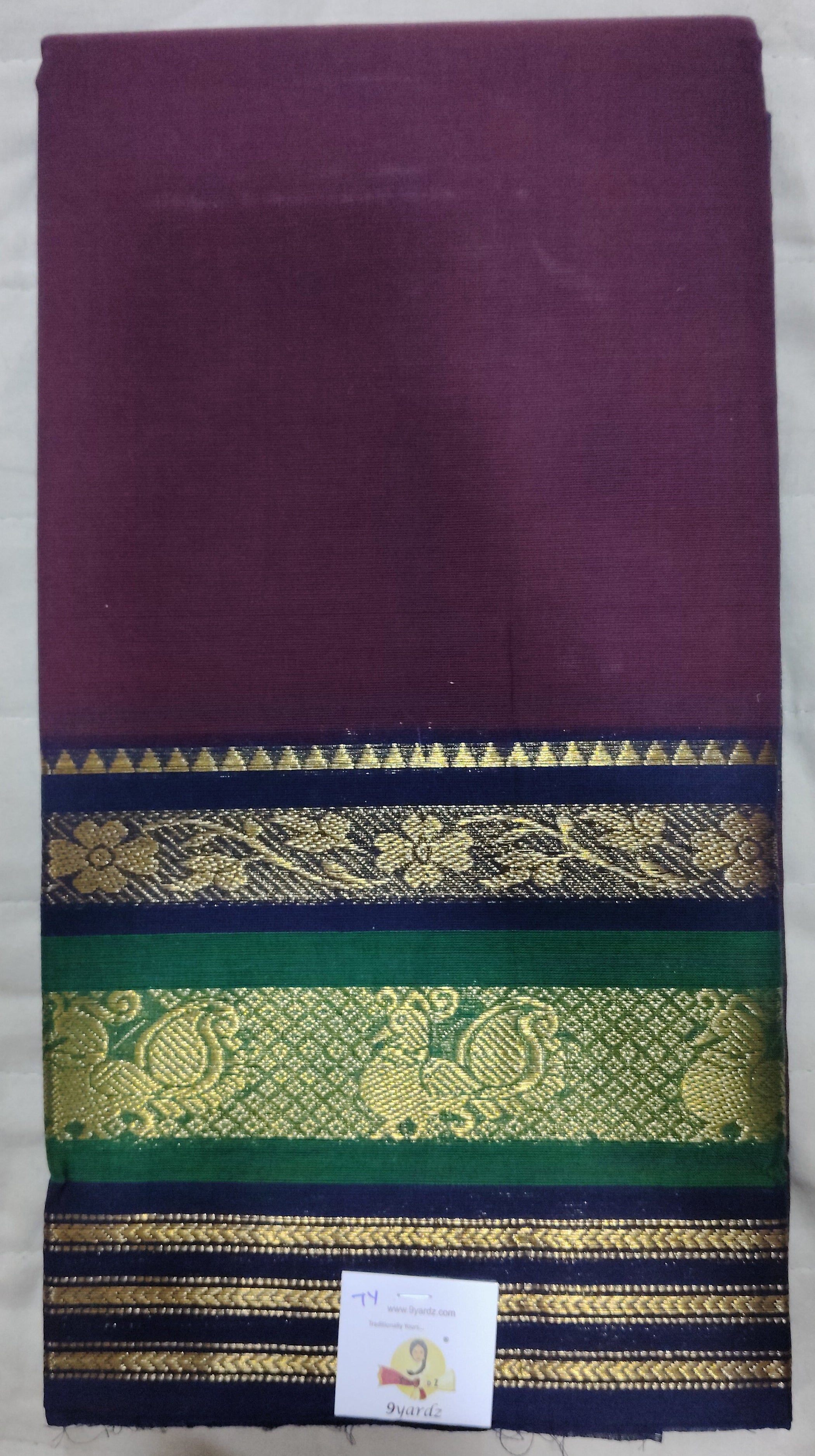 Chettinadu cotton 7yardz