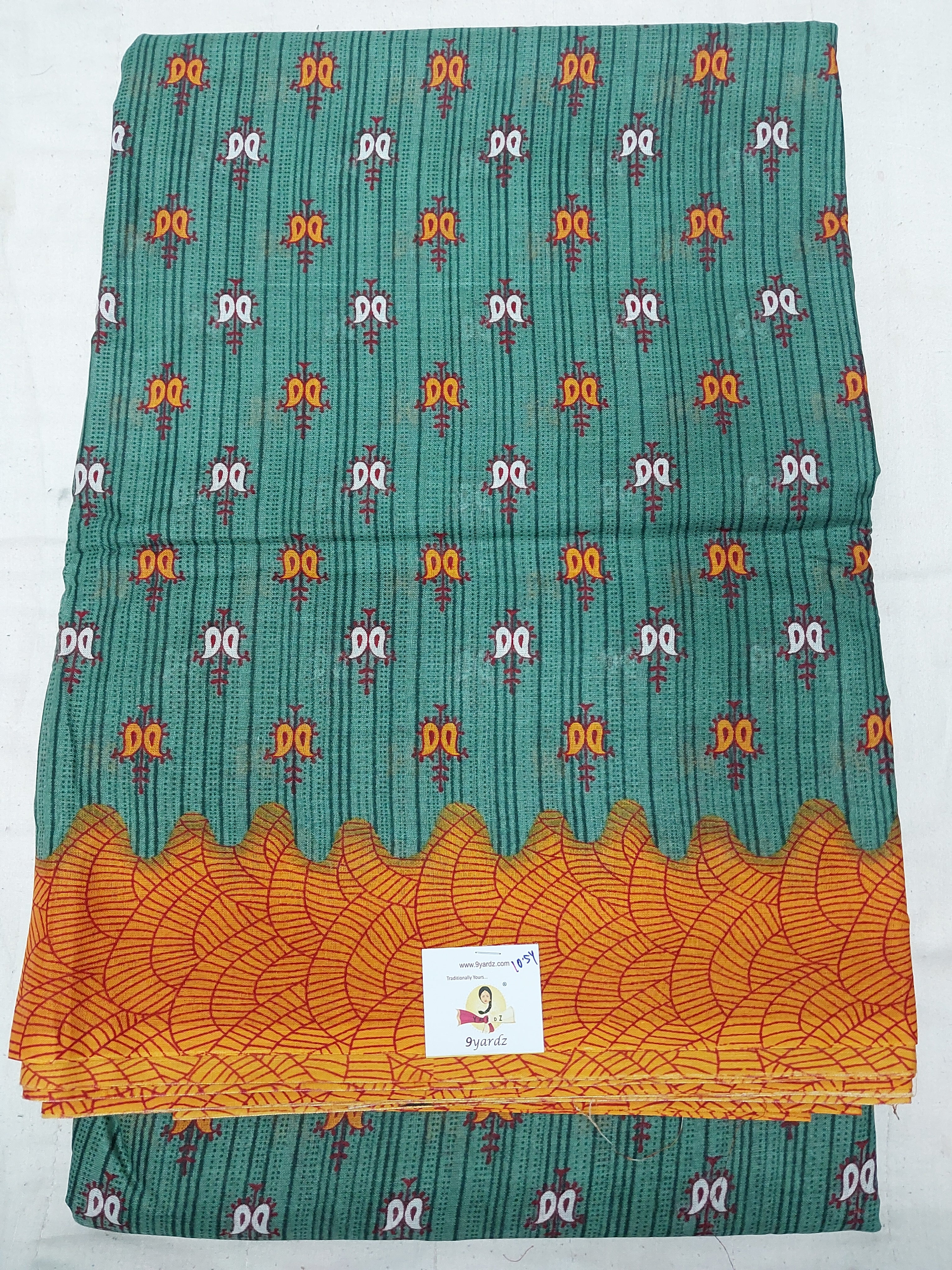 Erode cotton 10.5 yards madisar