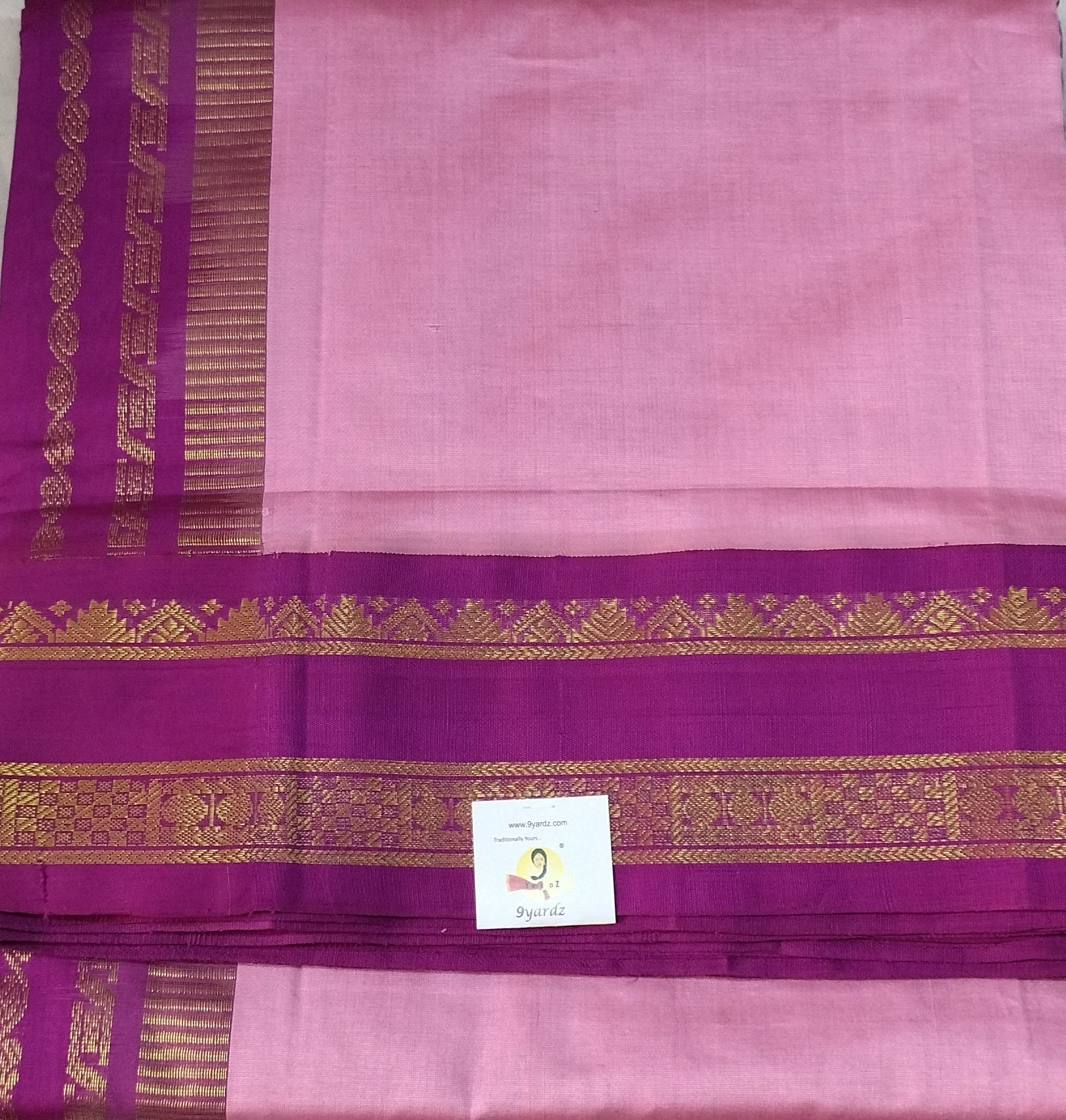 Semi Silk cotton Korvai Madisar