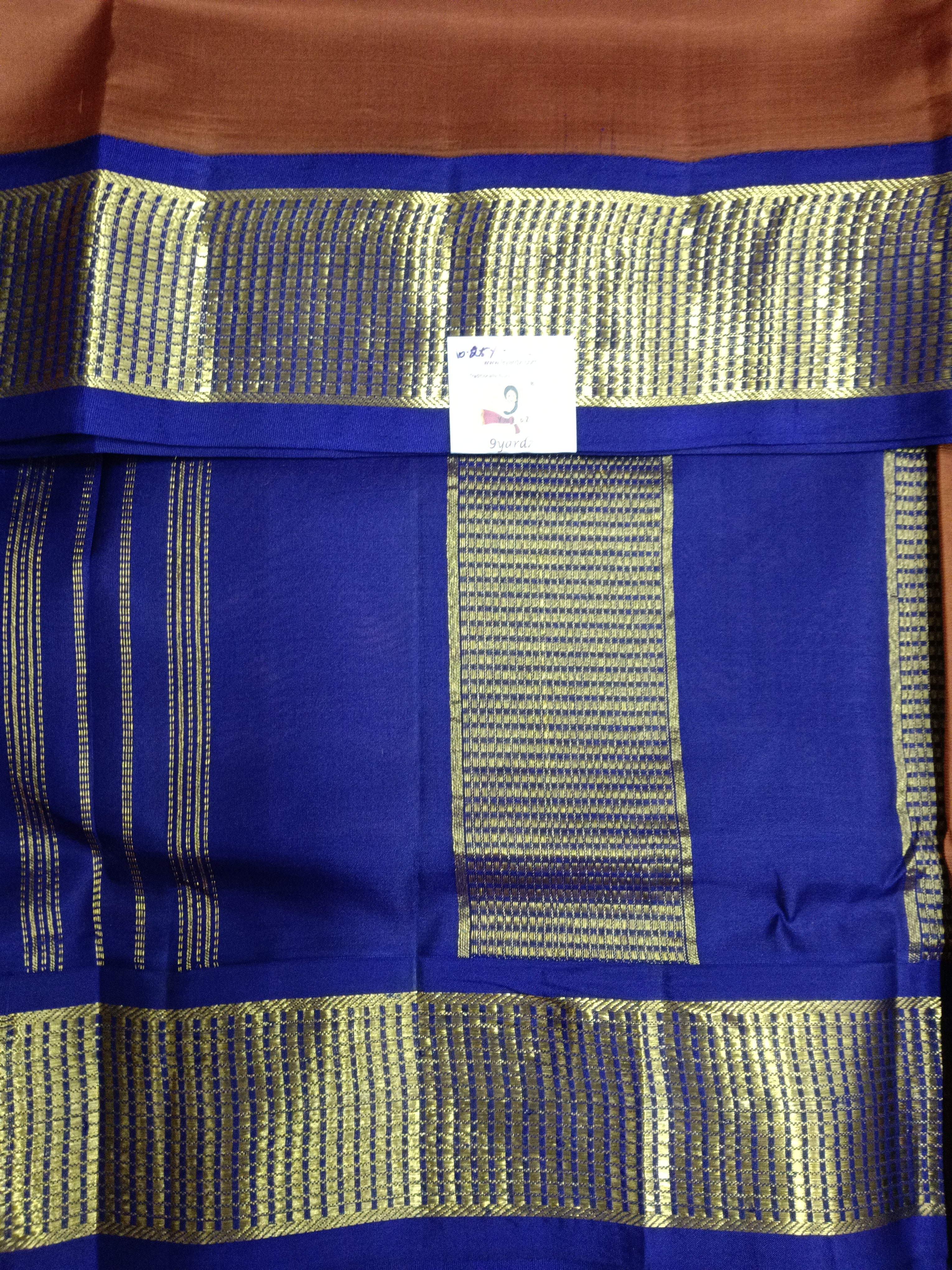 Pure silk 10.25yardz