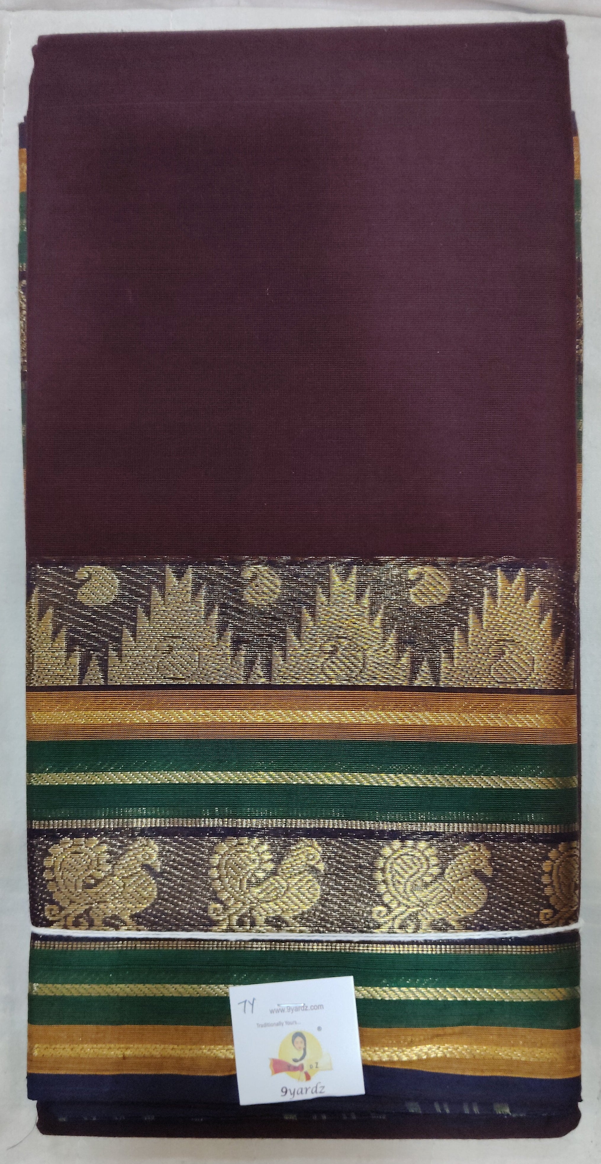 Chettinadu cotton 7yardz