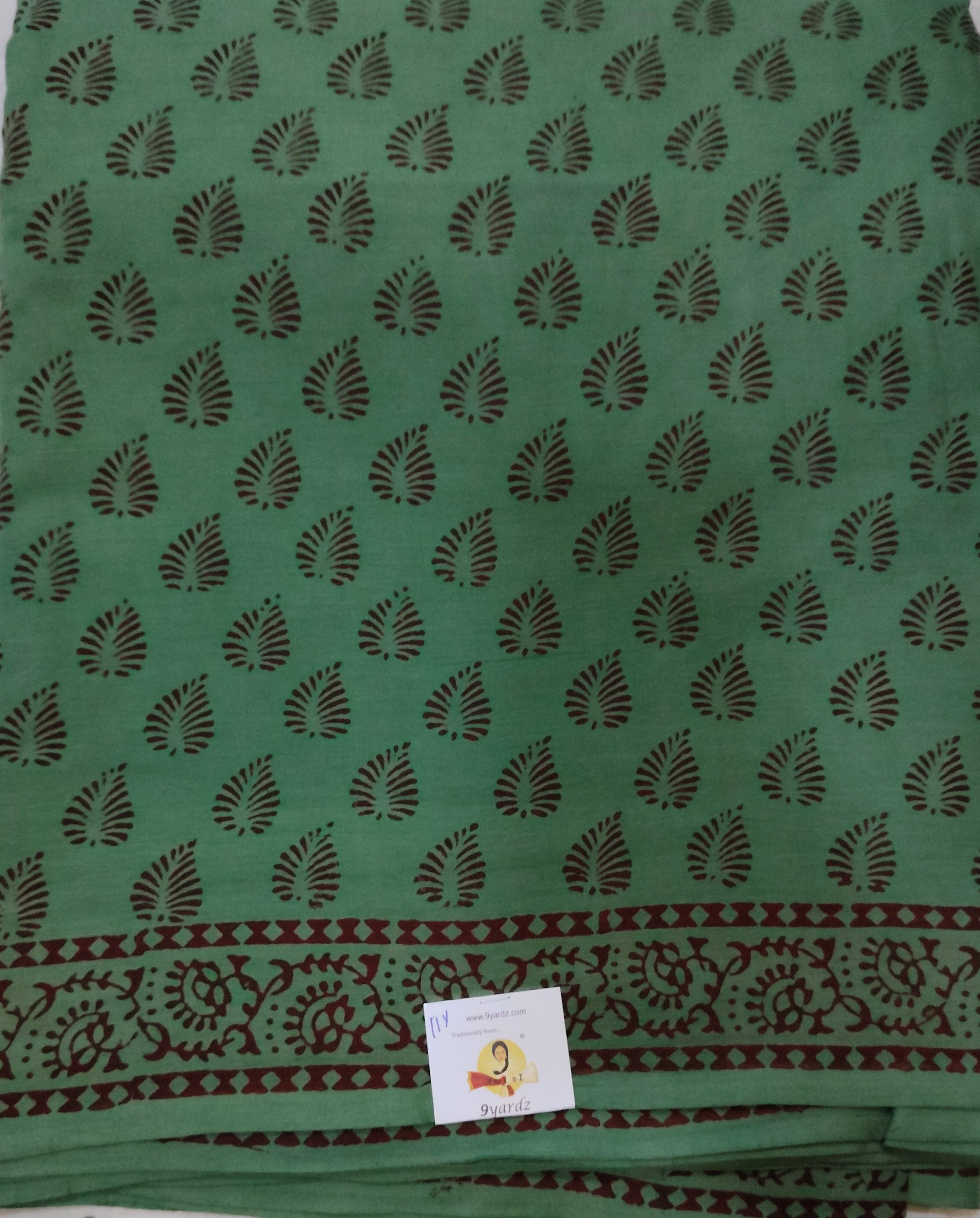 Baag/soft cotton Madisar 11 yards