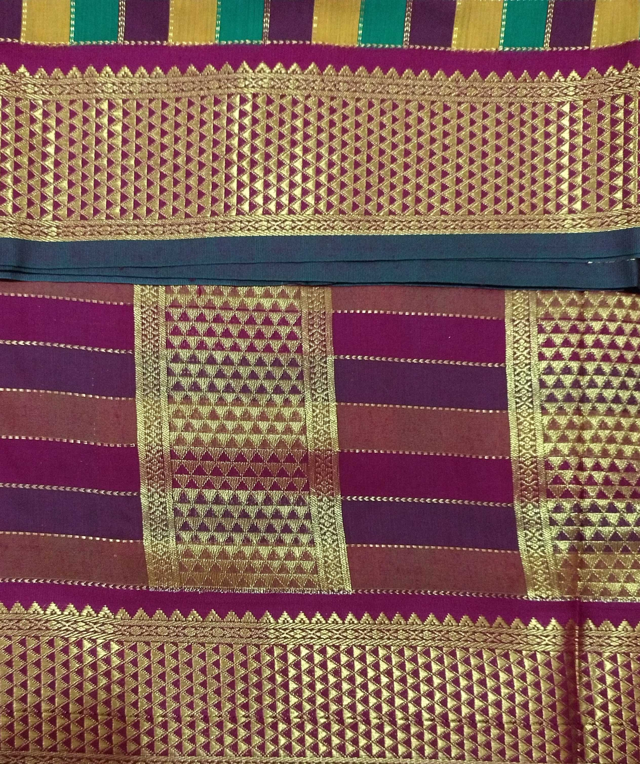 Akshaya cotton 10.25 yards madisar