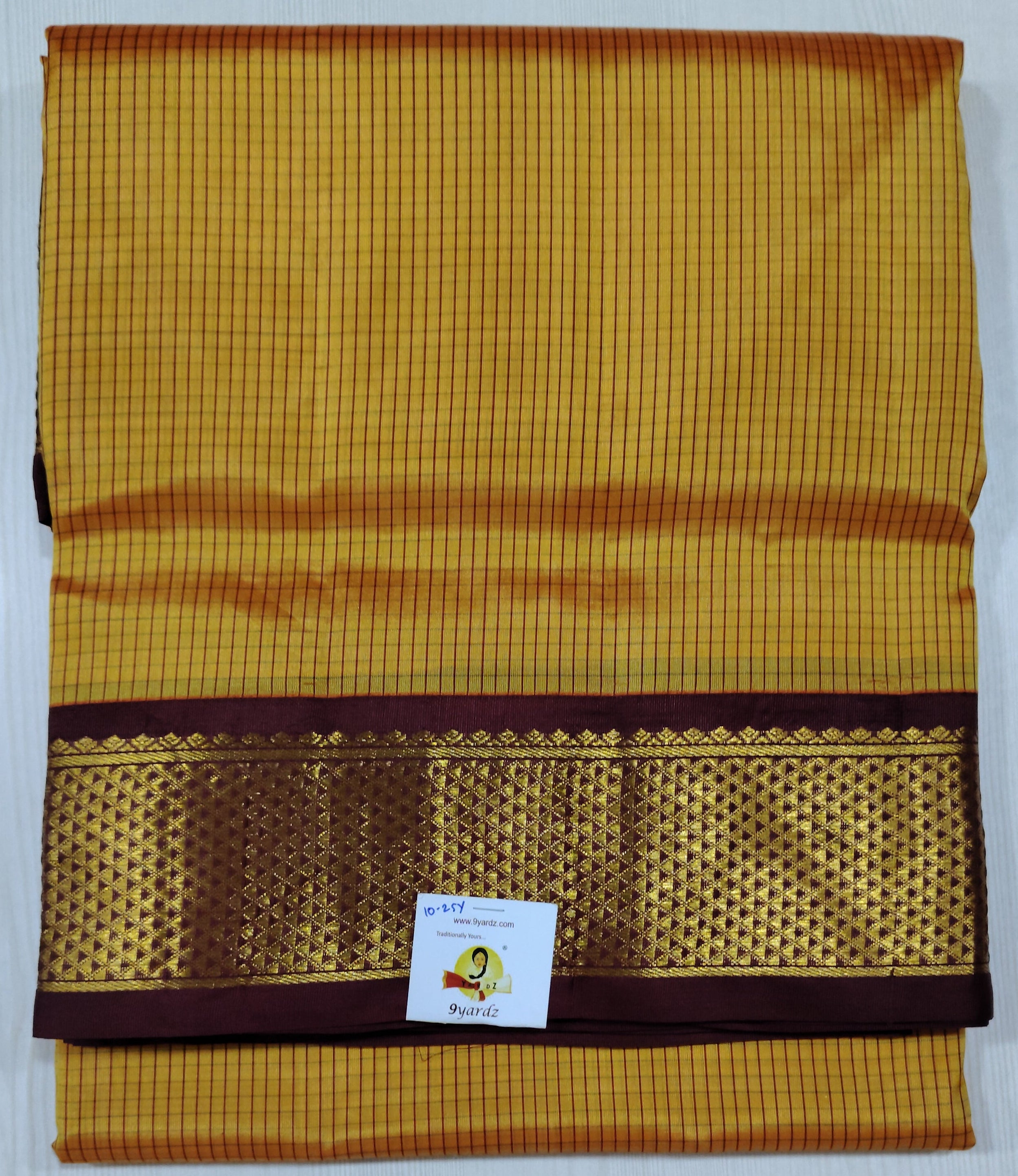 Pure silk 10.25yardz