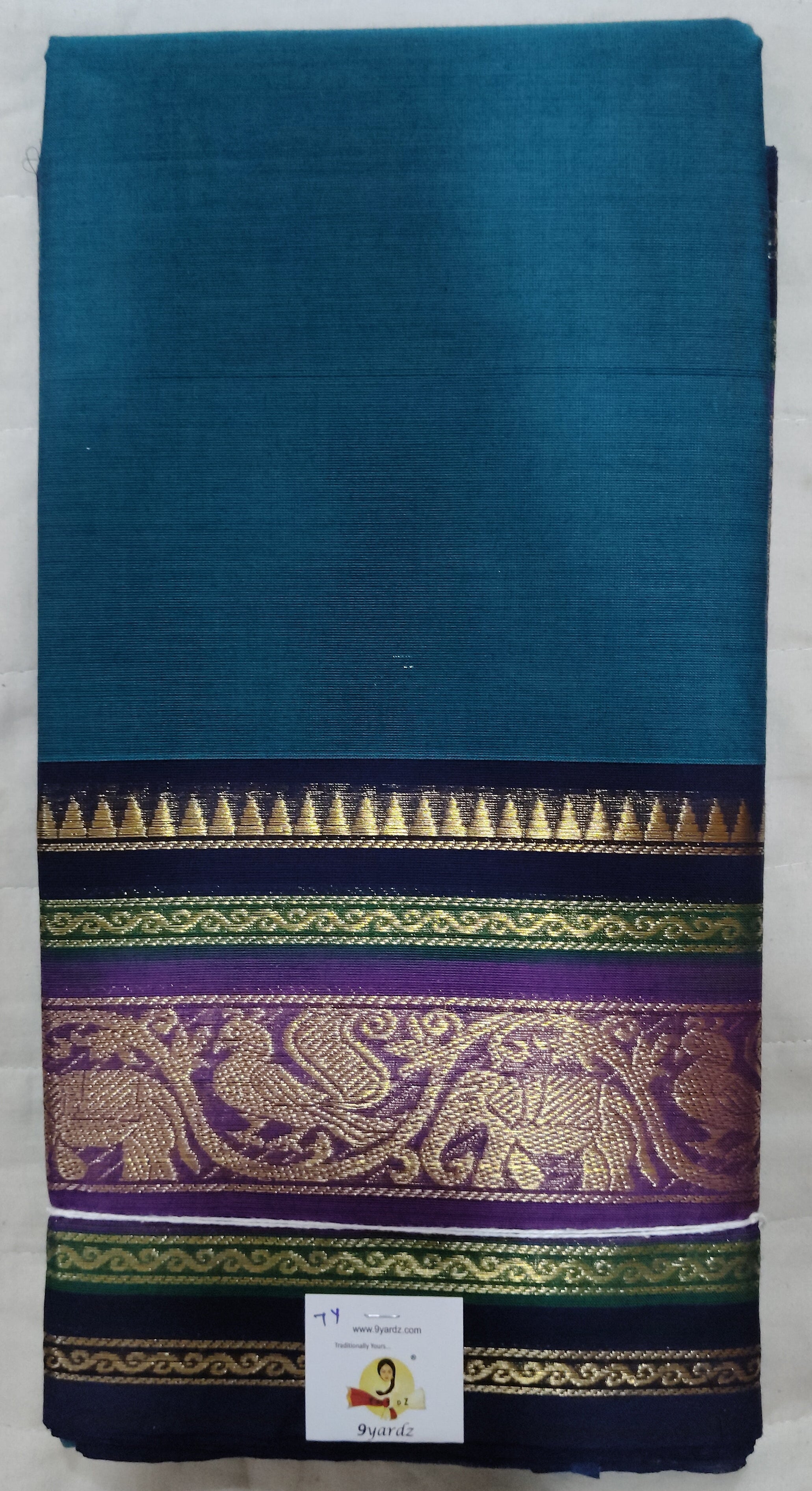 Chettinadu cotton 7yardz