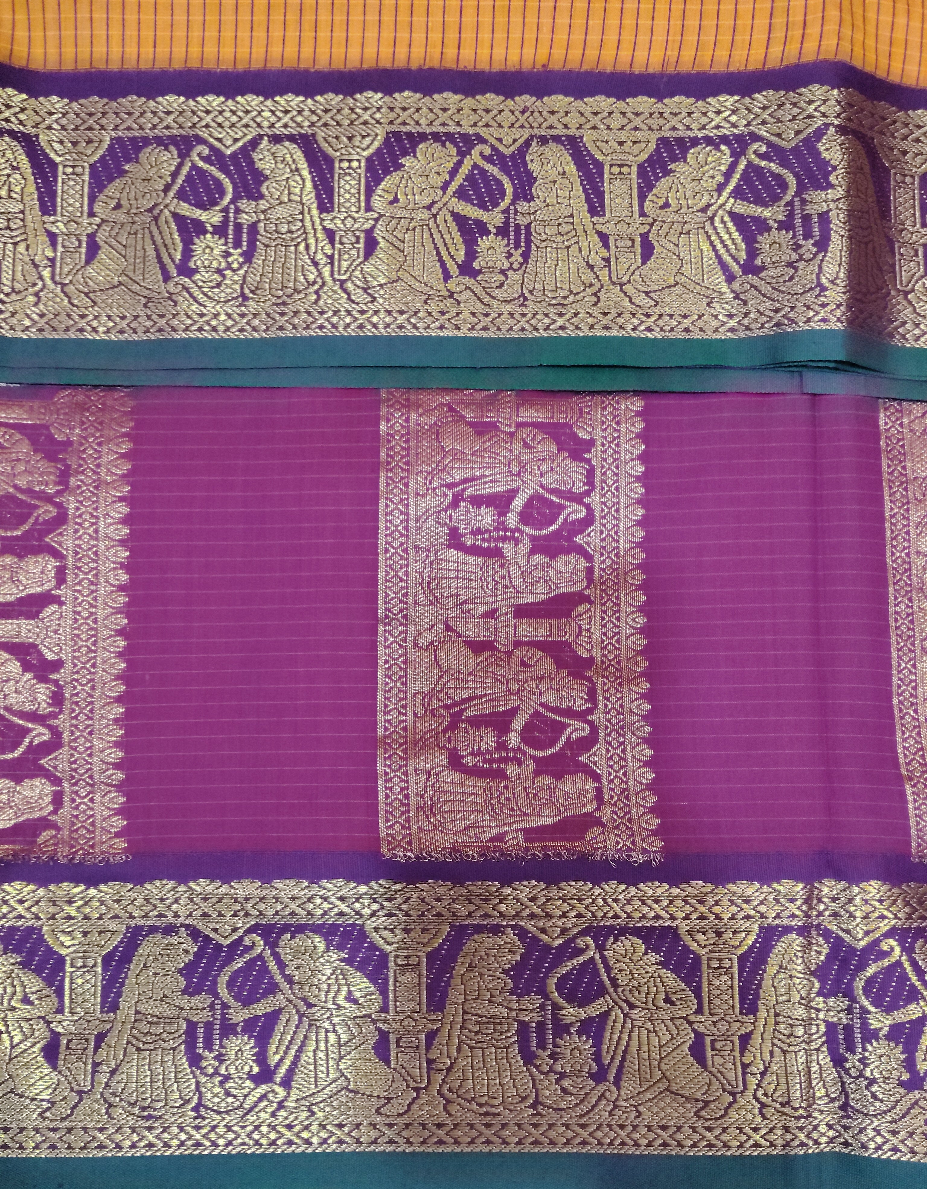 Akshaya cotton 10.25 yards madisar