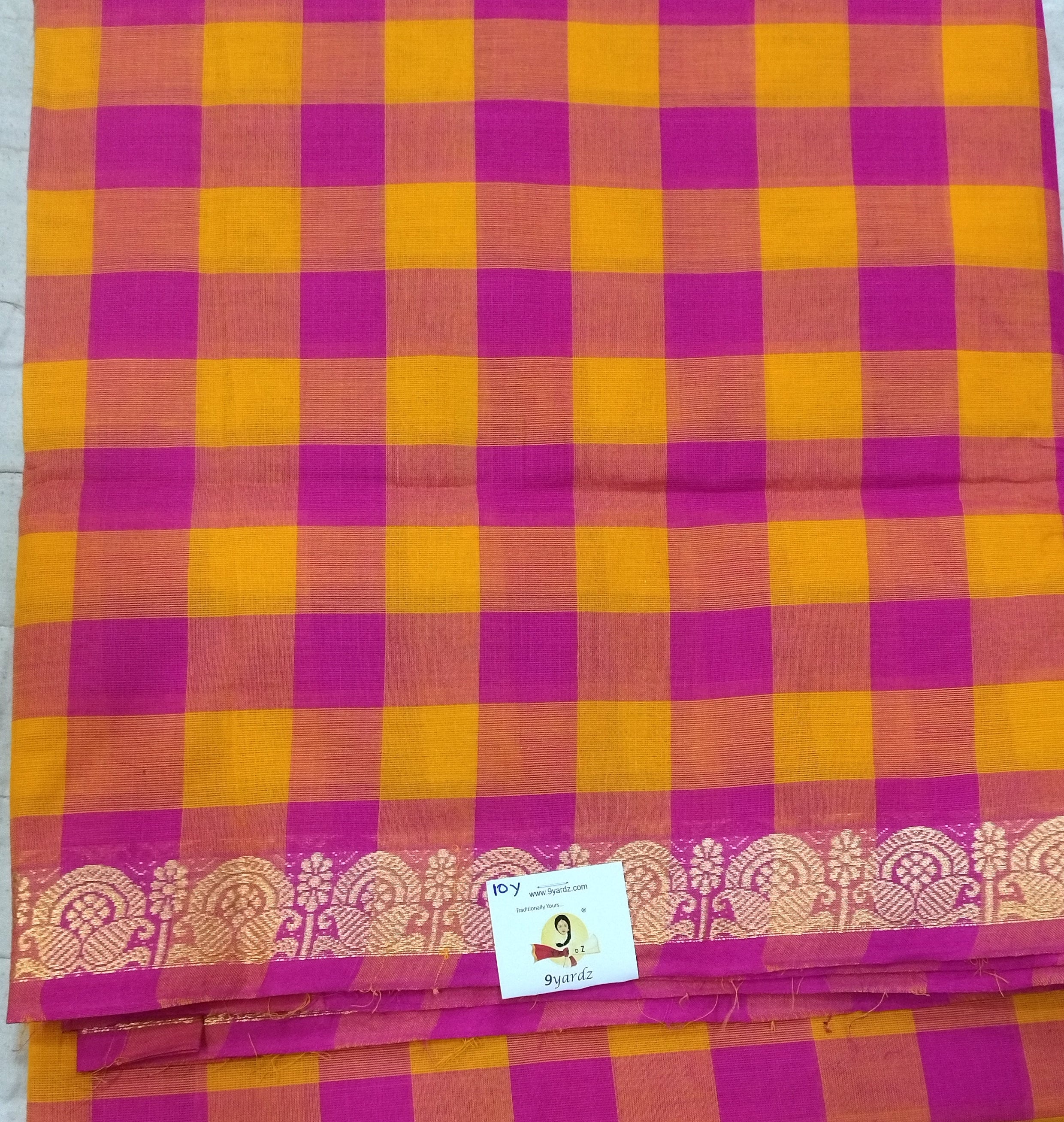 Chettinadu Cotton Madisar 10yards