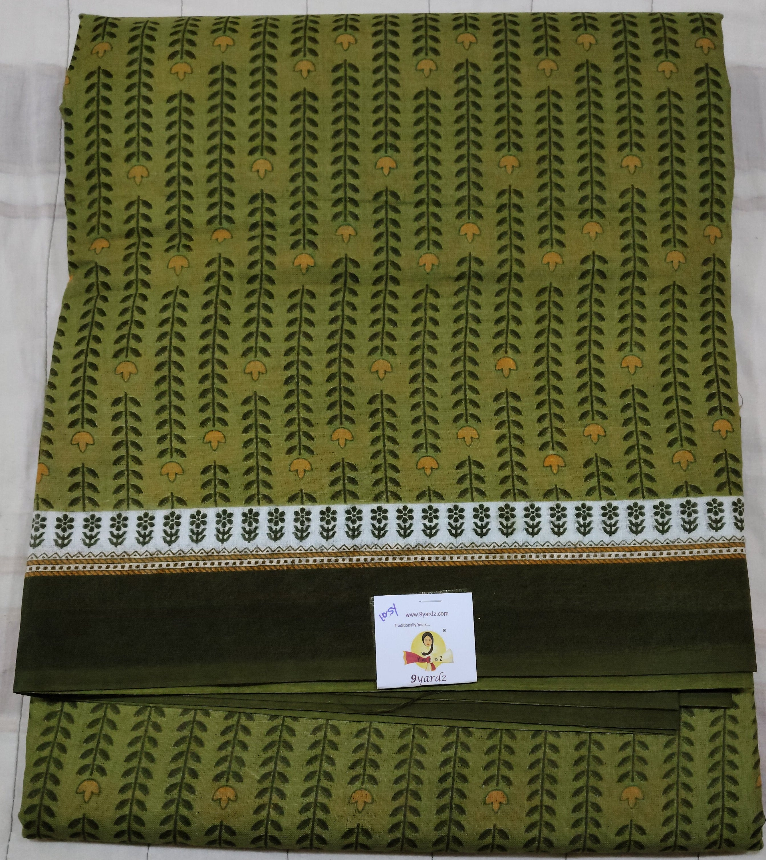 Erode cotton 10.5 yards Madisar