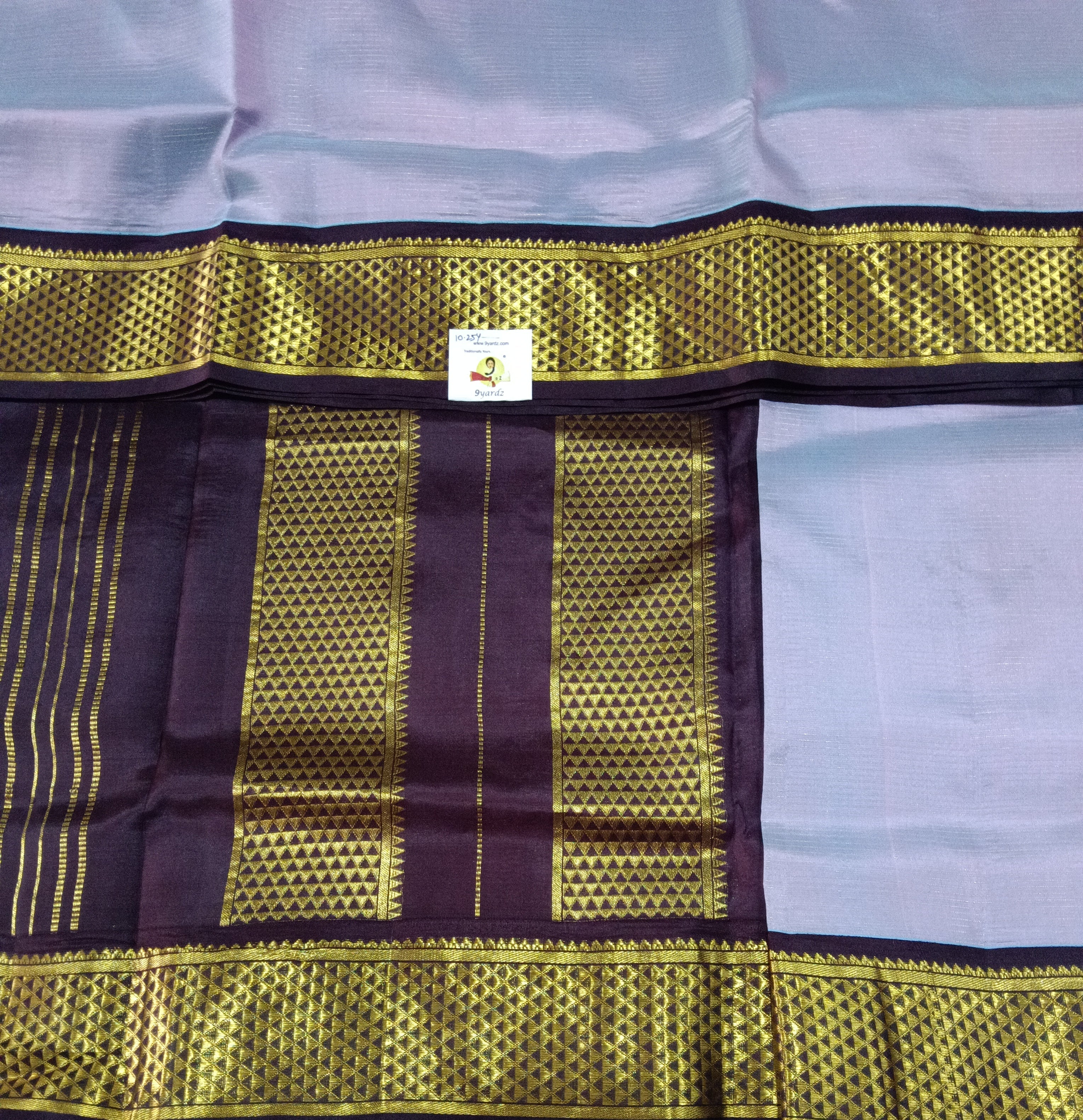 Pure silk 10.25yardz