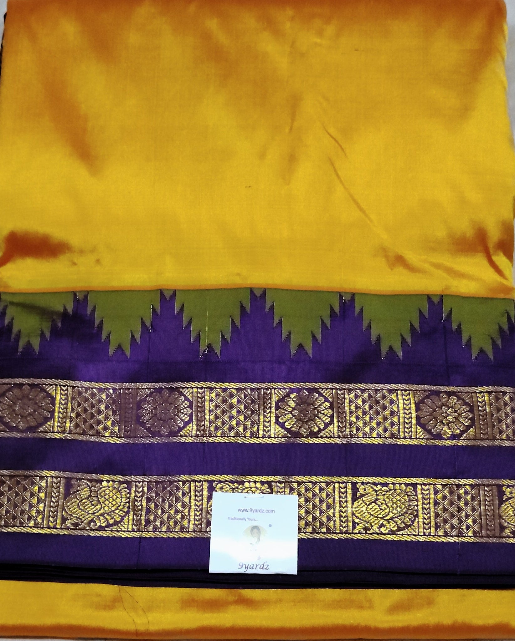 Pure silk 10.25yardz