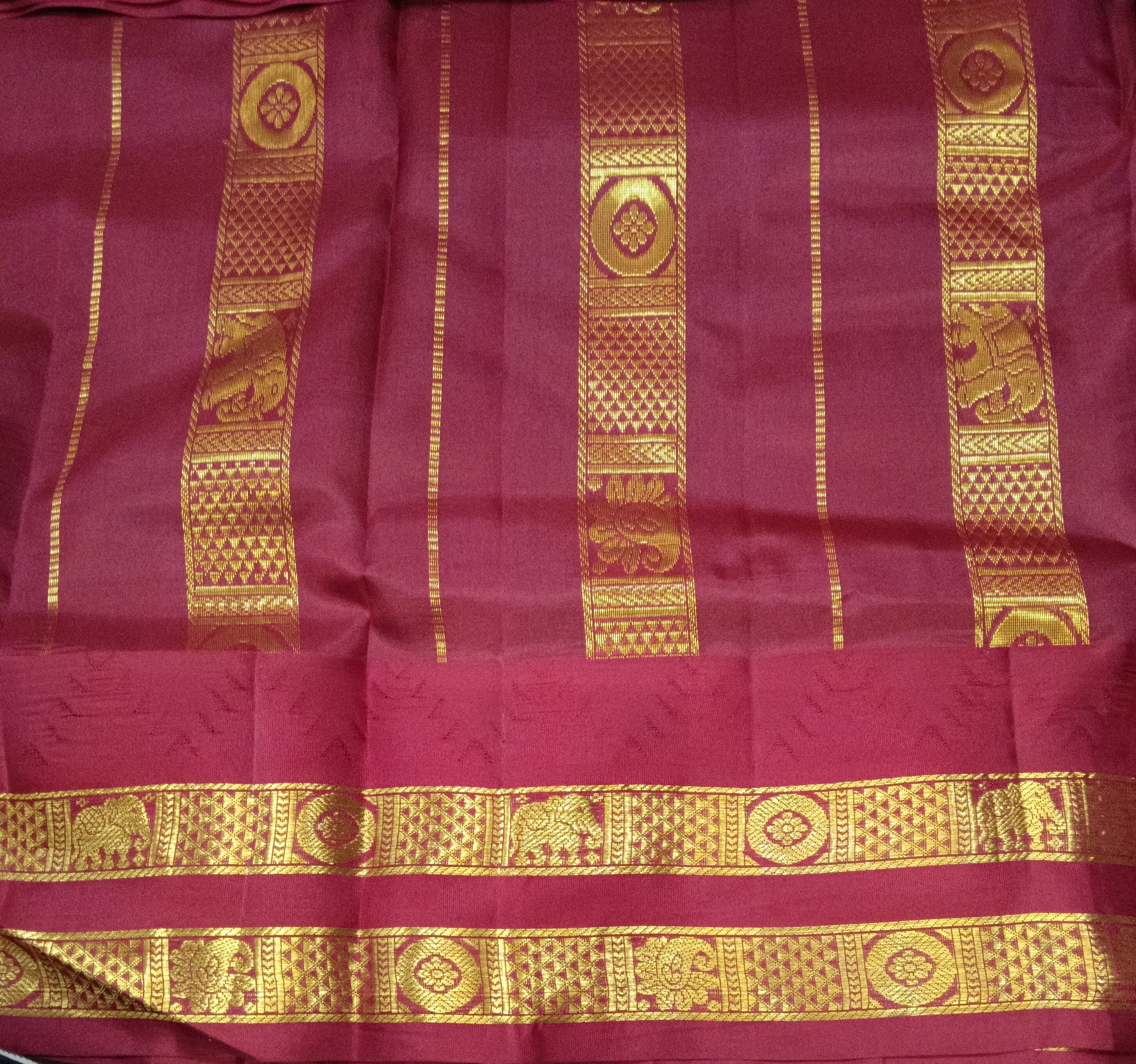 Pure silk 10.25yardz