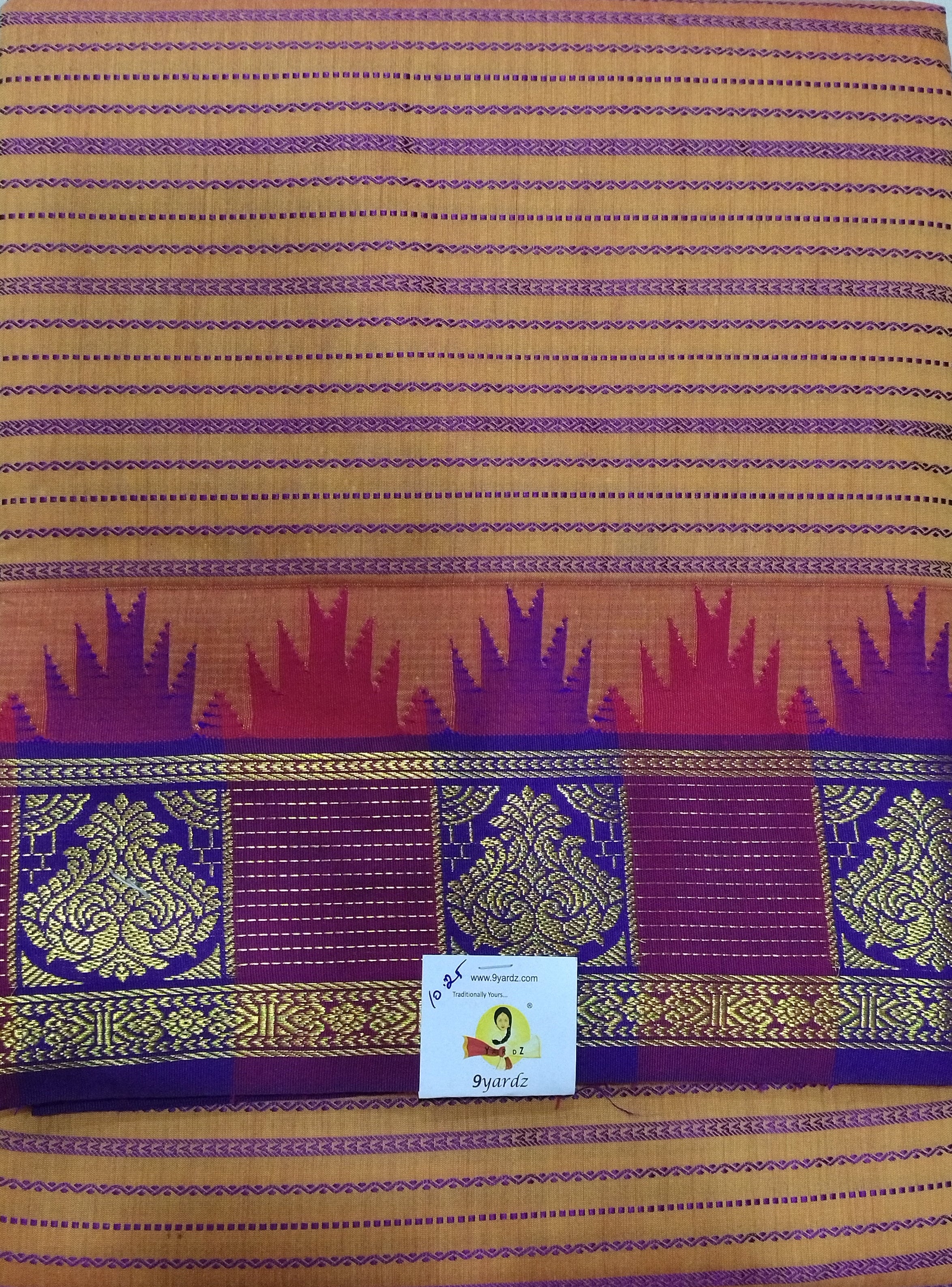 Akshaya cotton 10.25 yards madisar
