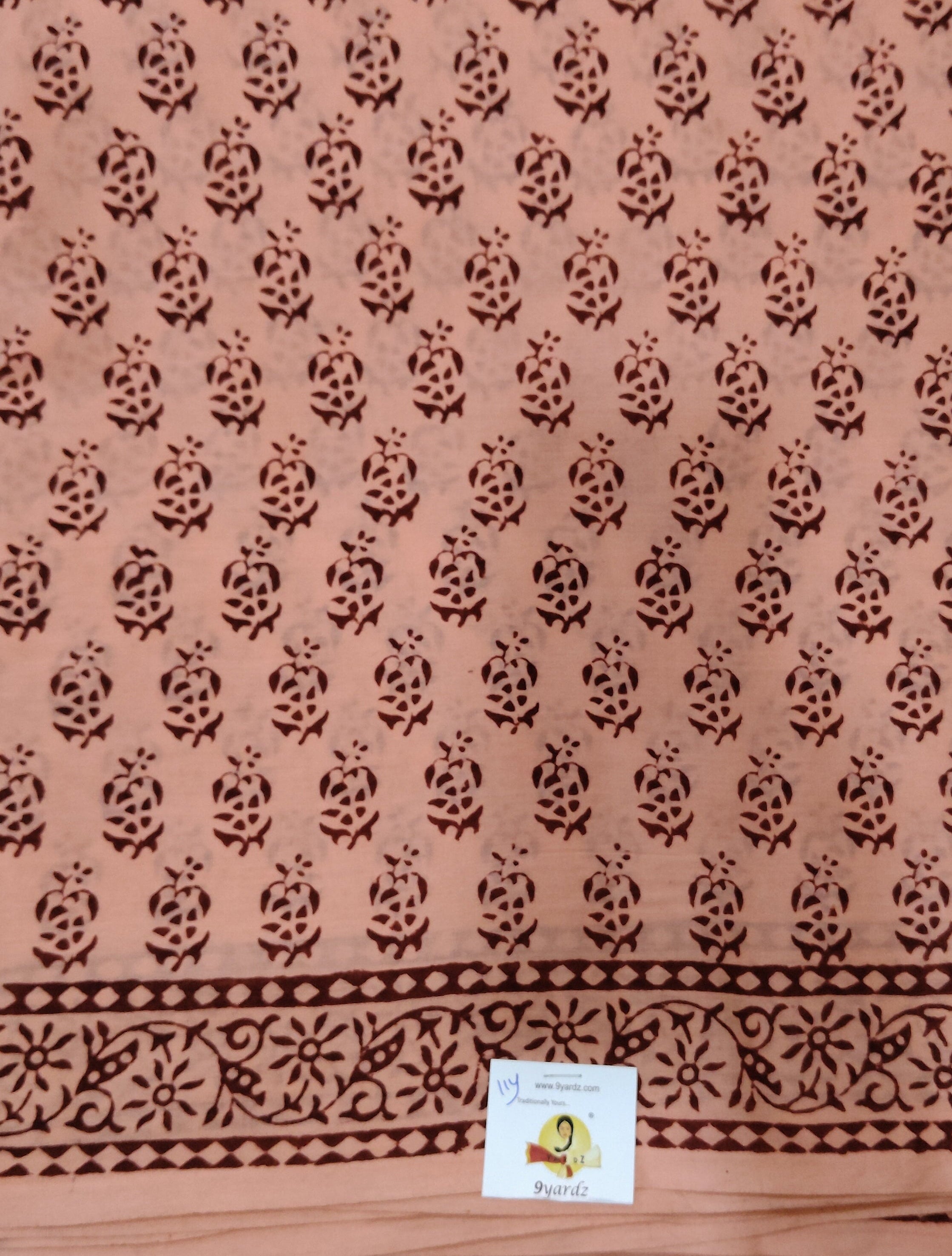 Baag/soft cotton Madisar 11 yards