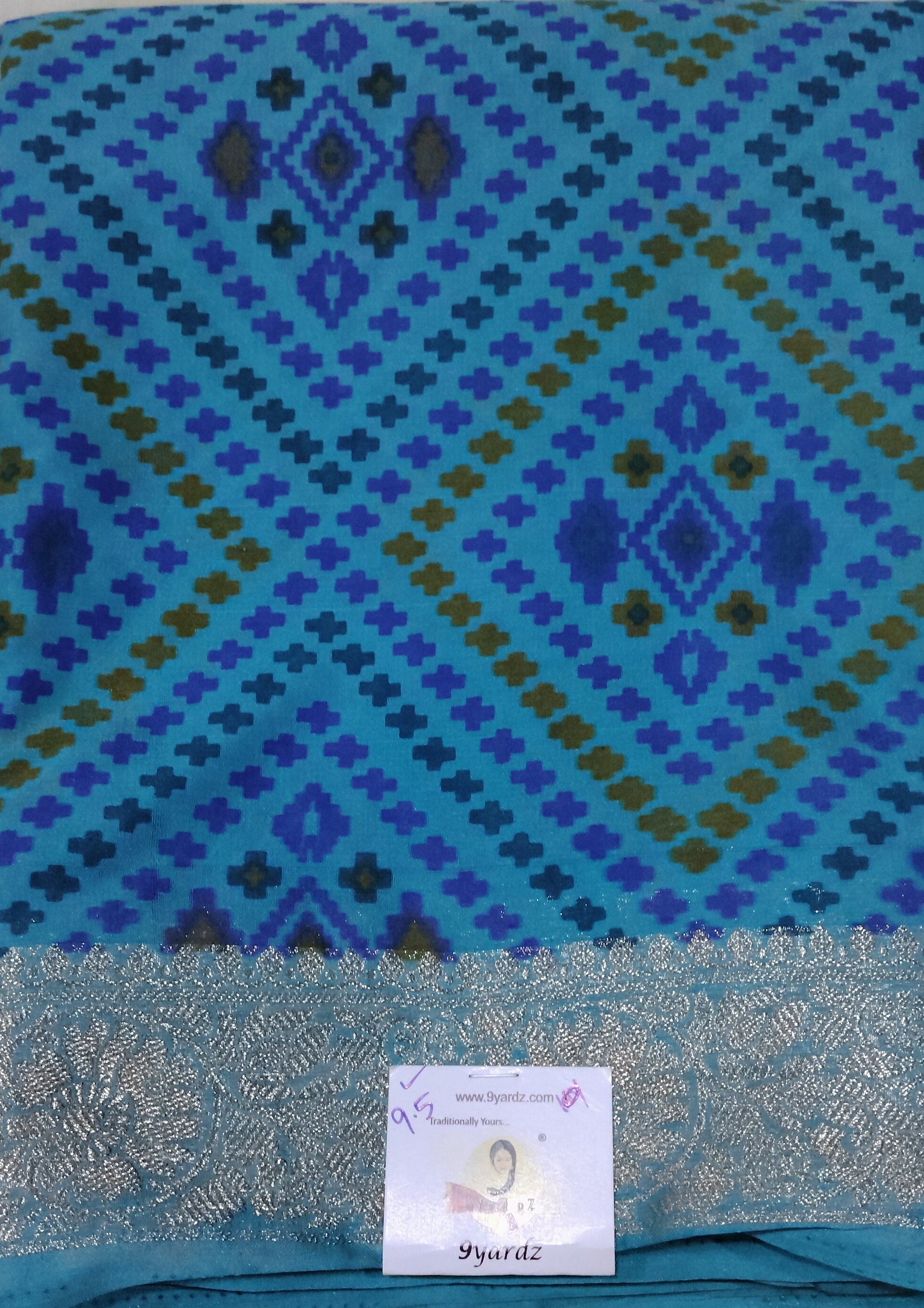 Printed Silk 9.5yards