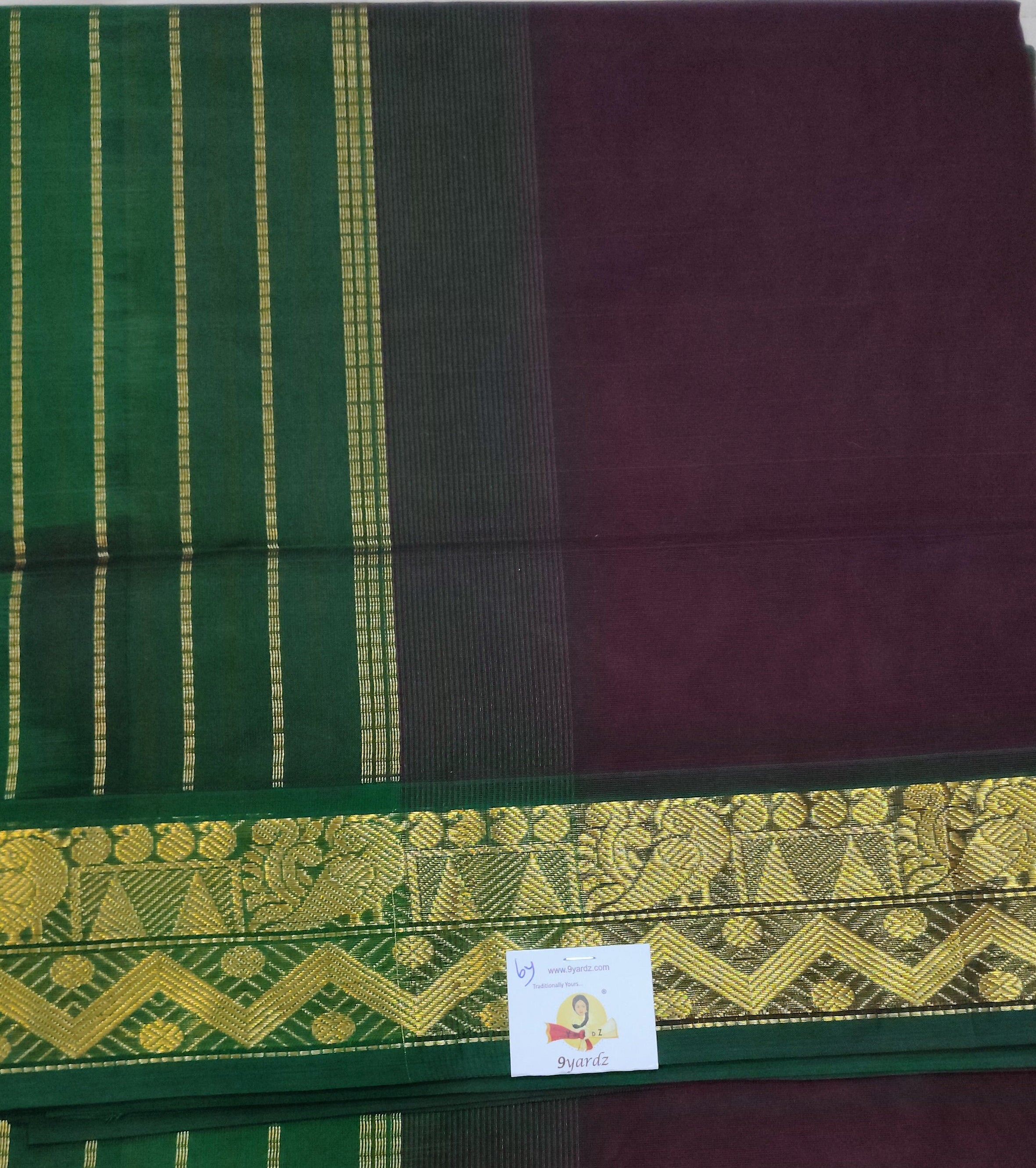 Pure silk cotton 6 yards