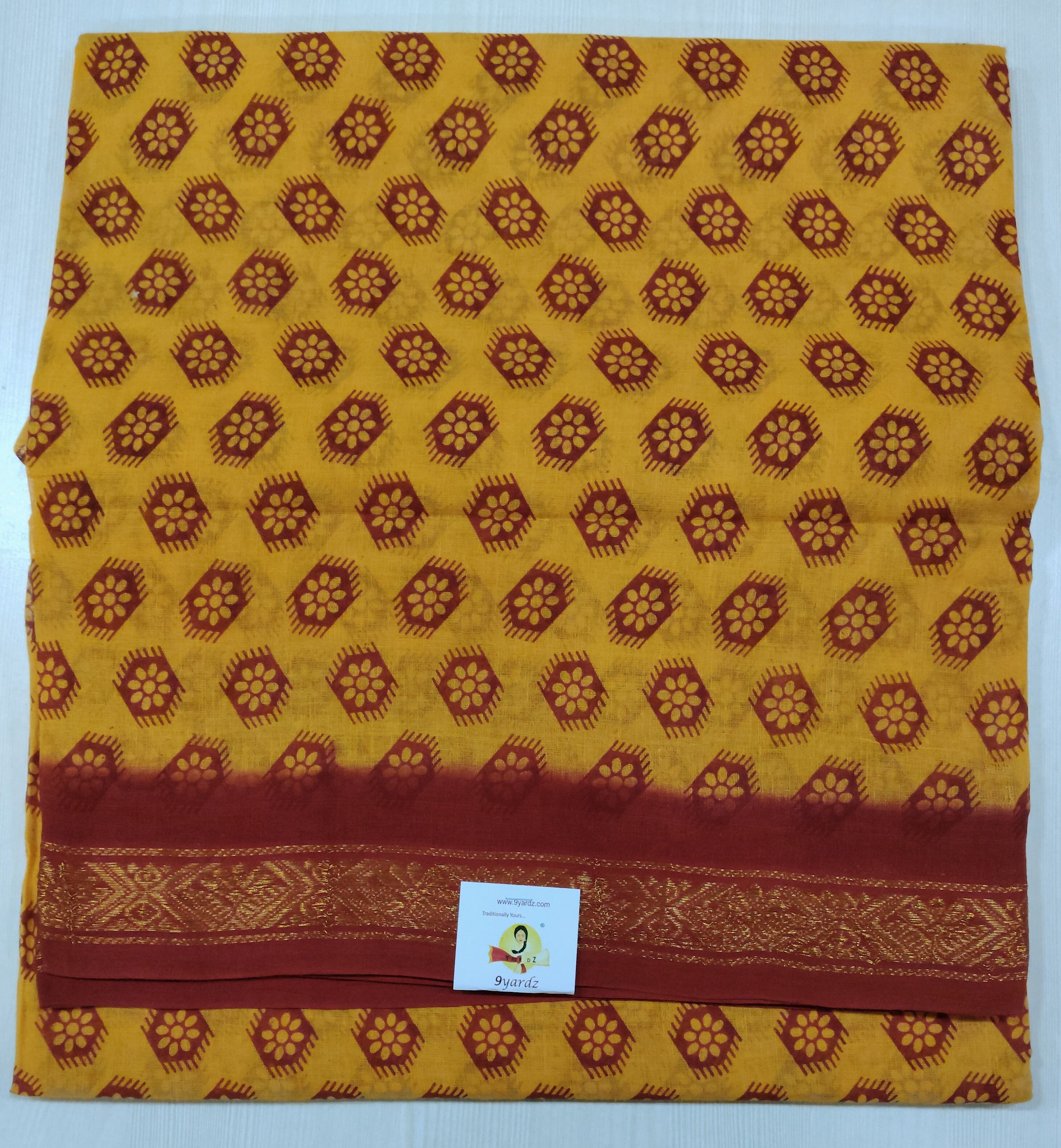 Sungudi cotton 6 yards
