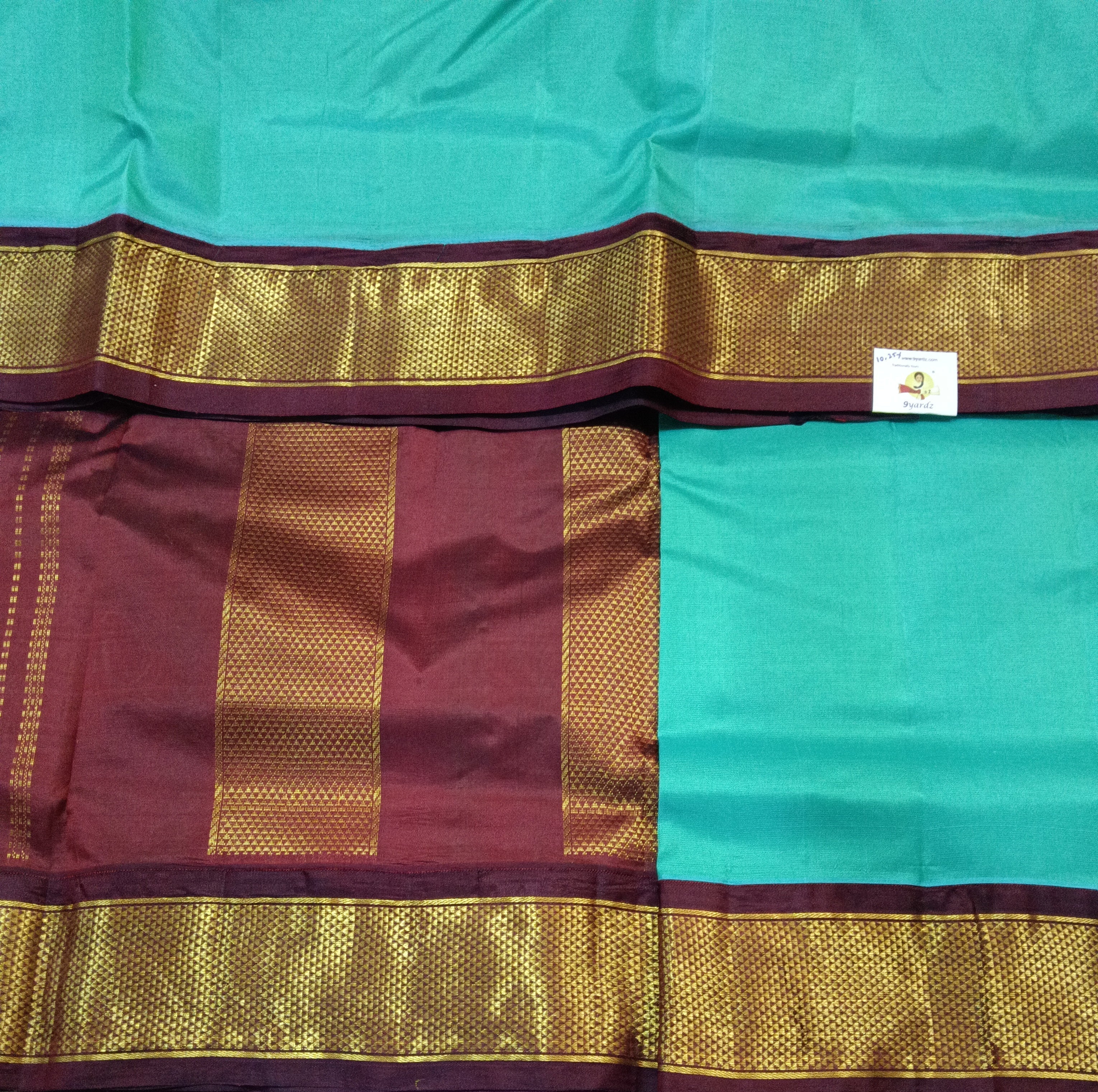 Pure silk 10.25yardz