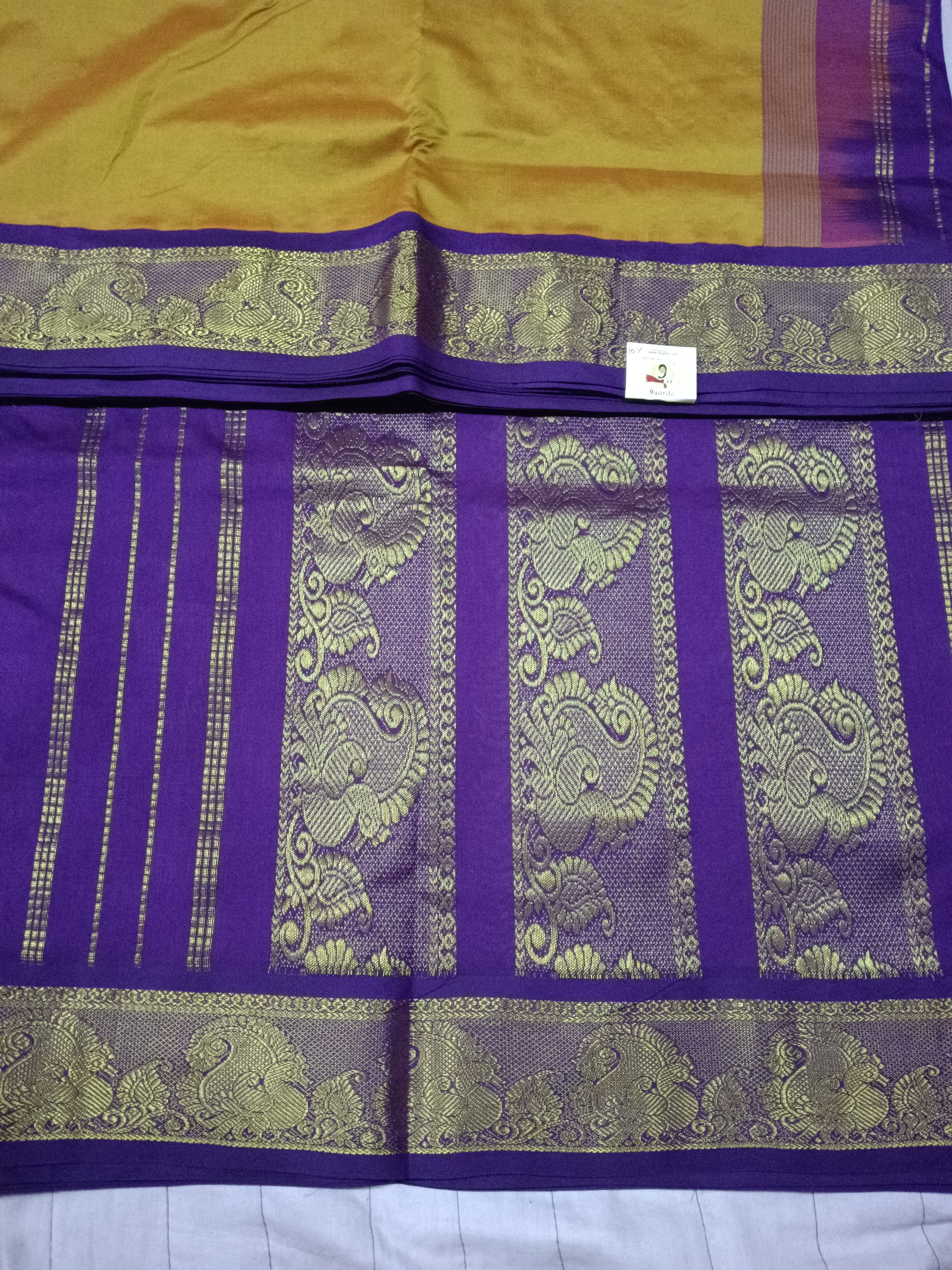 Semi Silk cotton Korvai Madisar