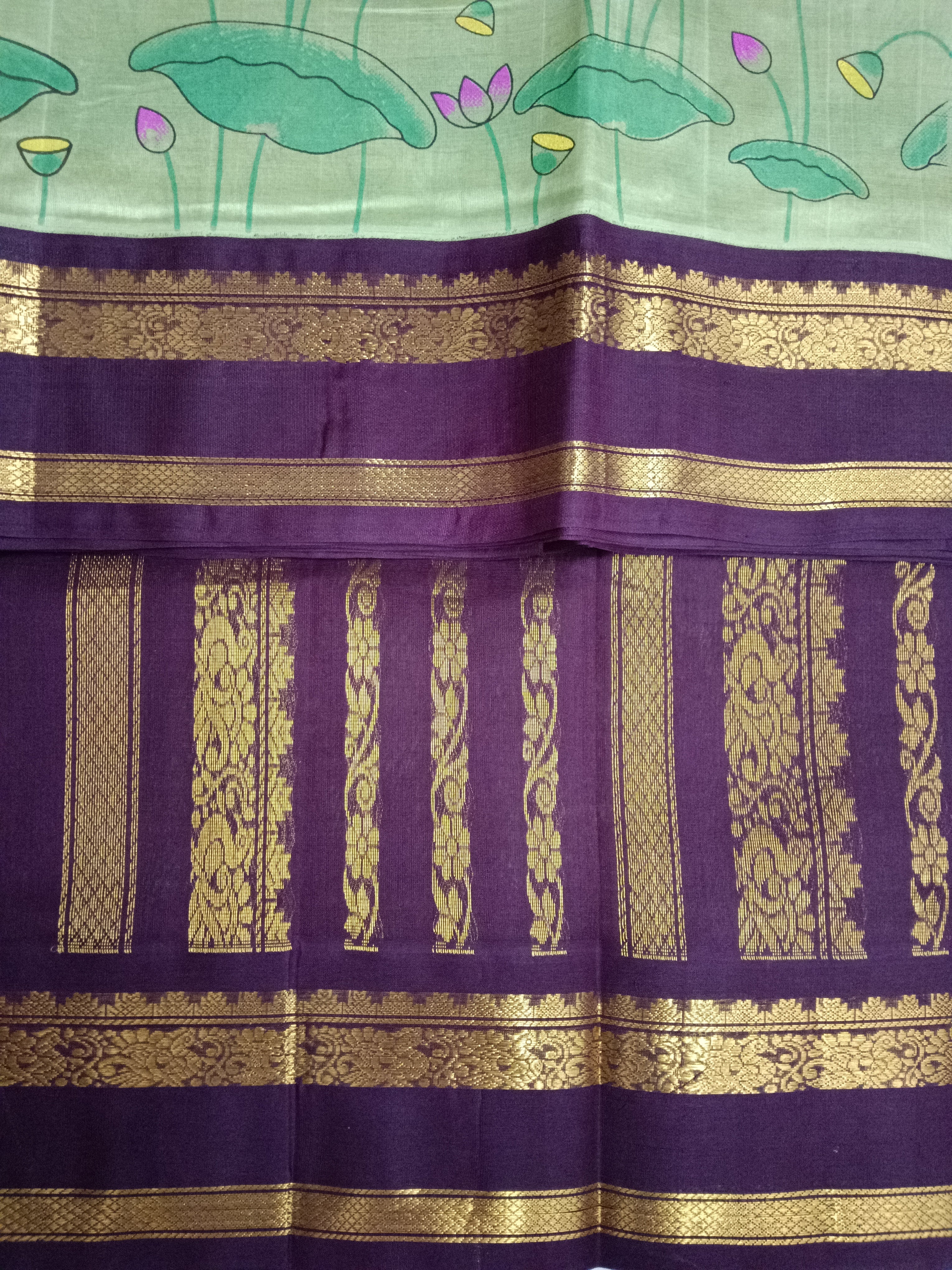 Korvai 6yardz Printed