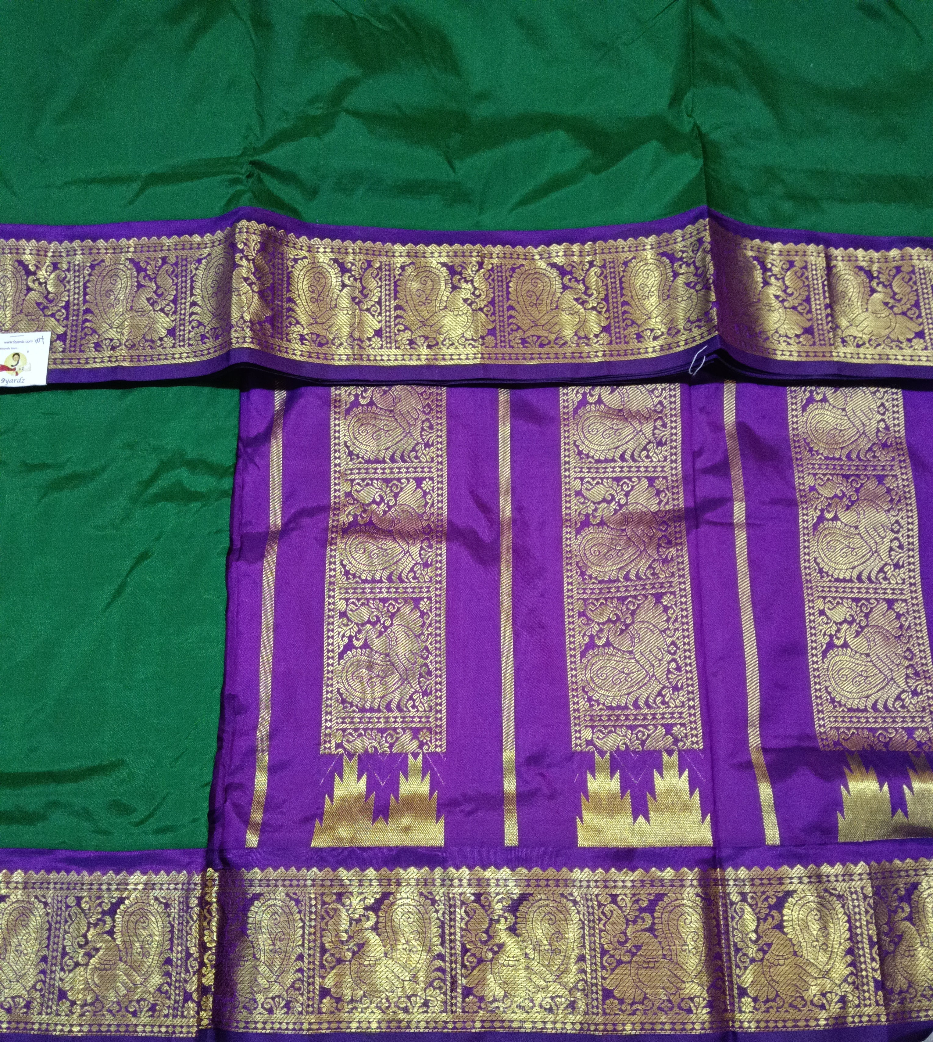 Pure silk 10yardz  saree