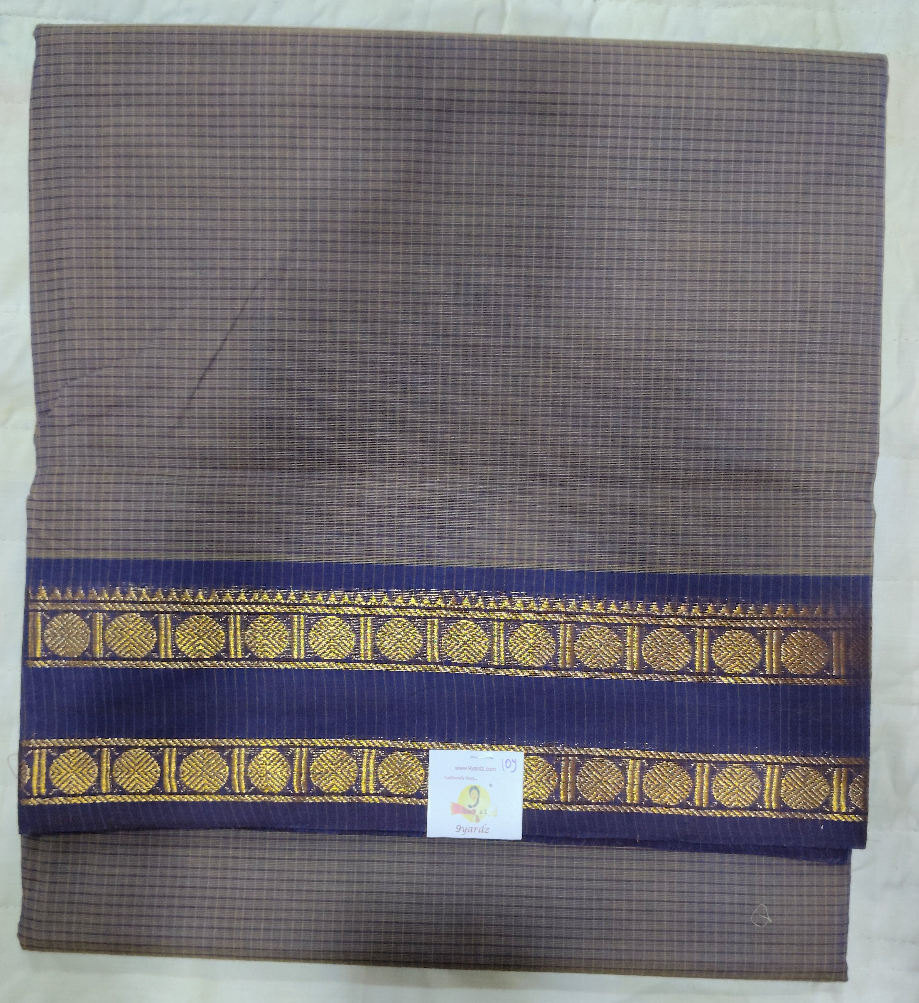 Chettinadu / Karaikudi cotton 10 yards madisar