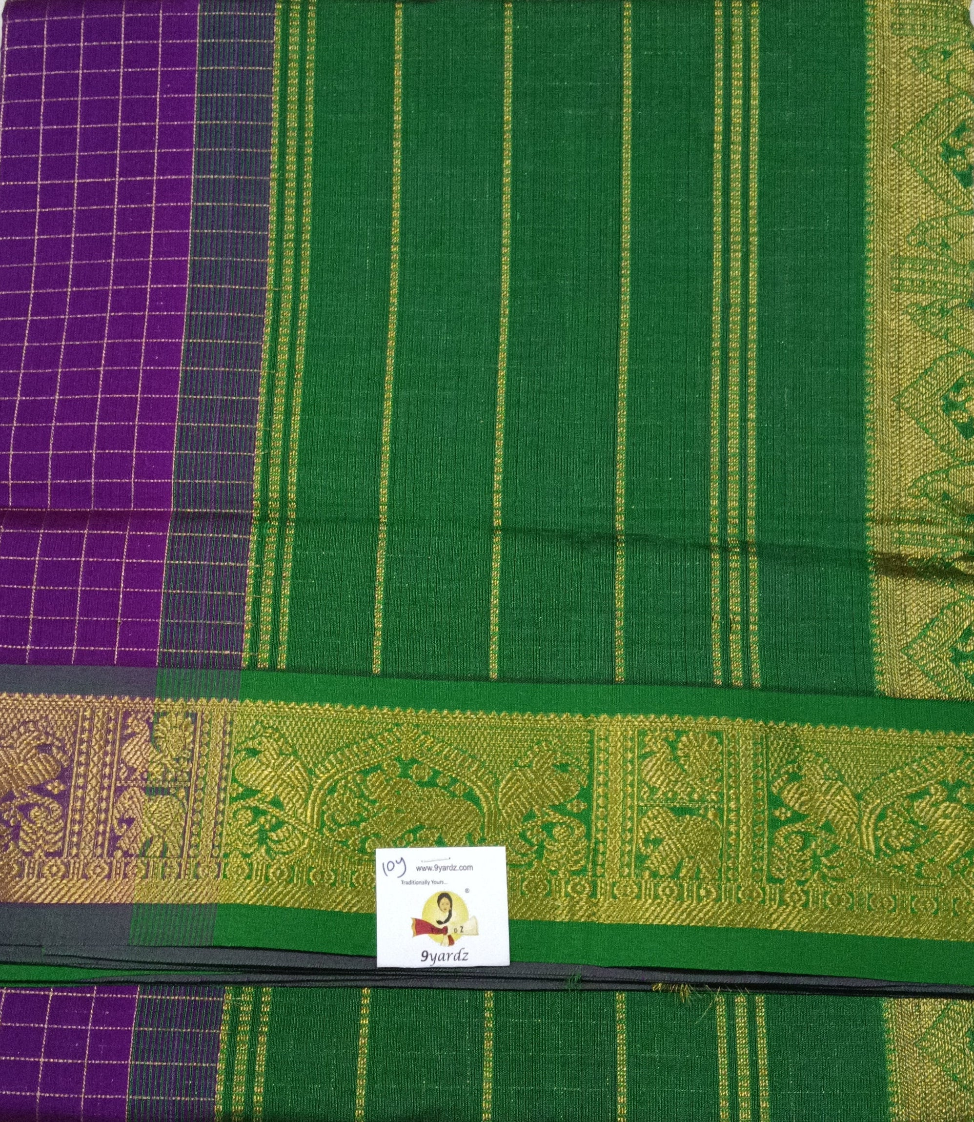 Semi Silk cotton Madisar 10yards