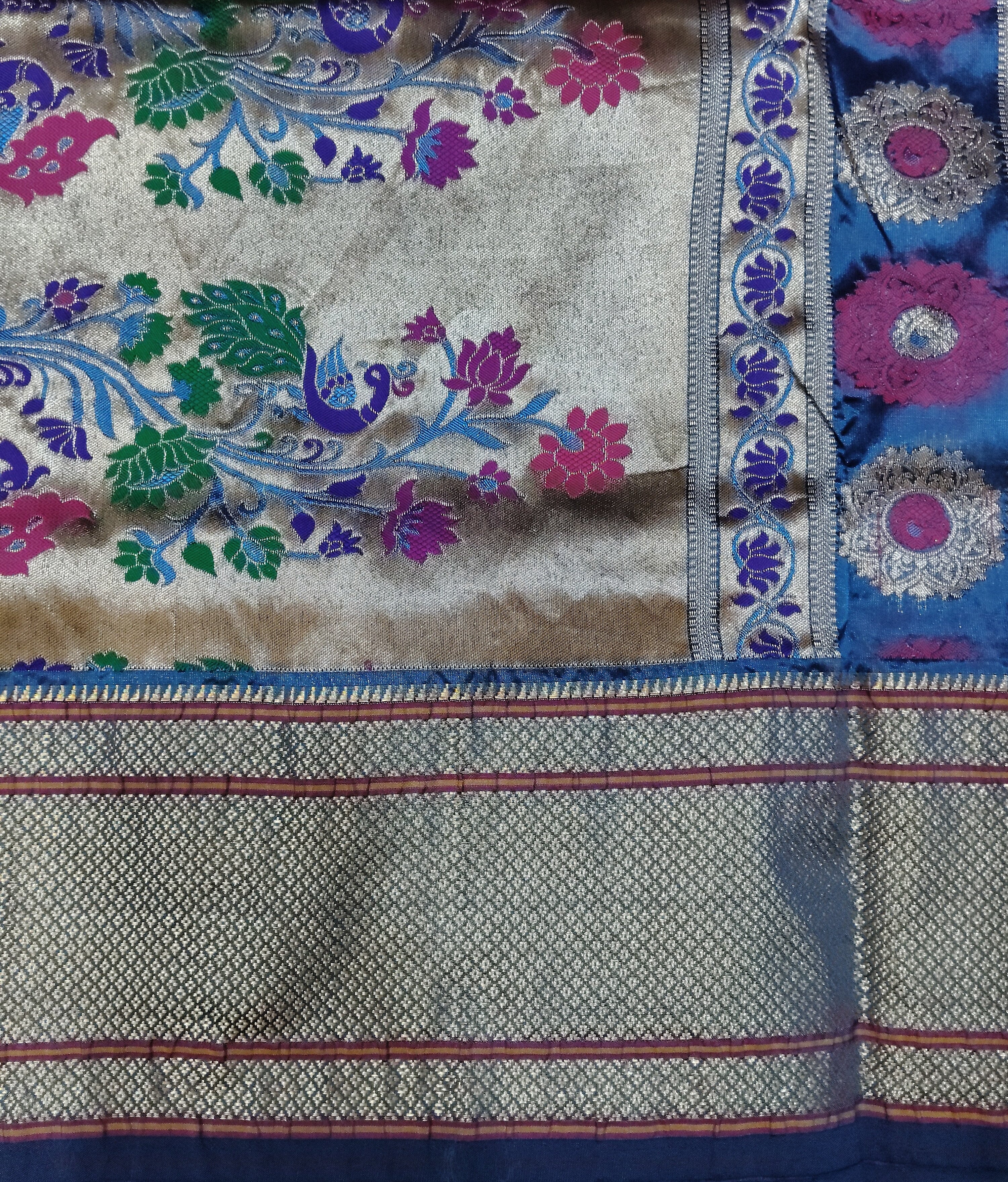 Paithani Art Silk Madisar