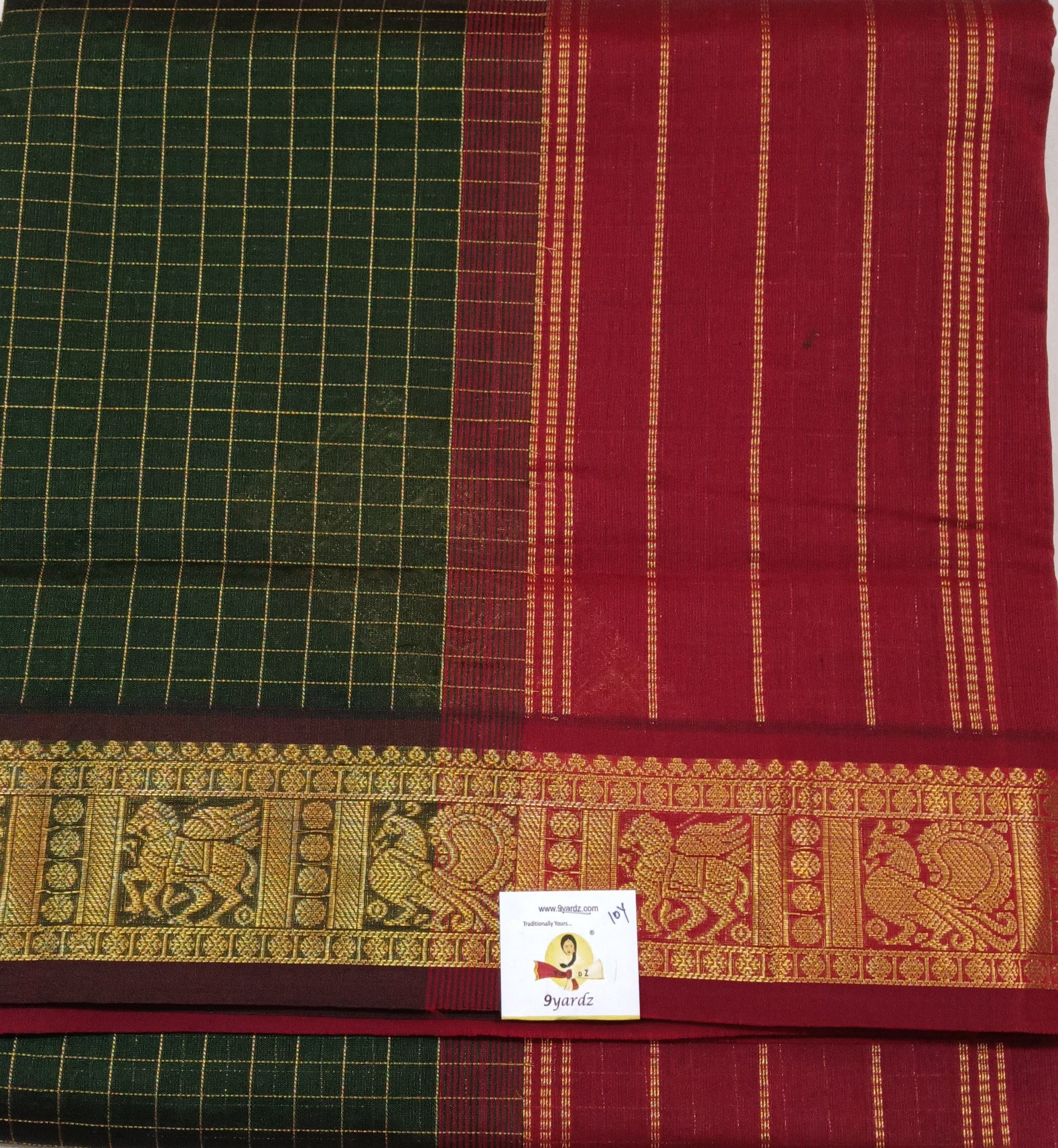 Semi Silk cotton Madisar 10yards