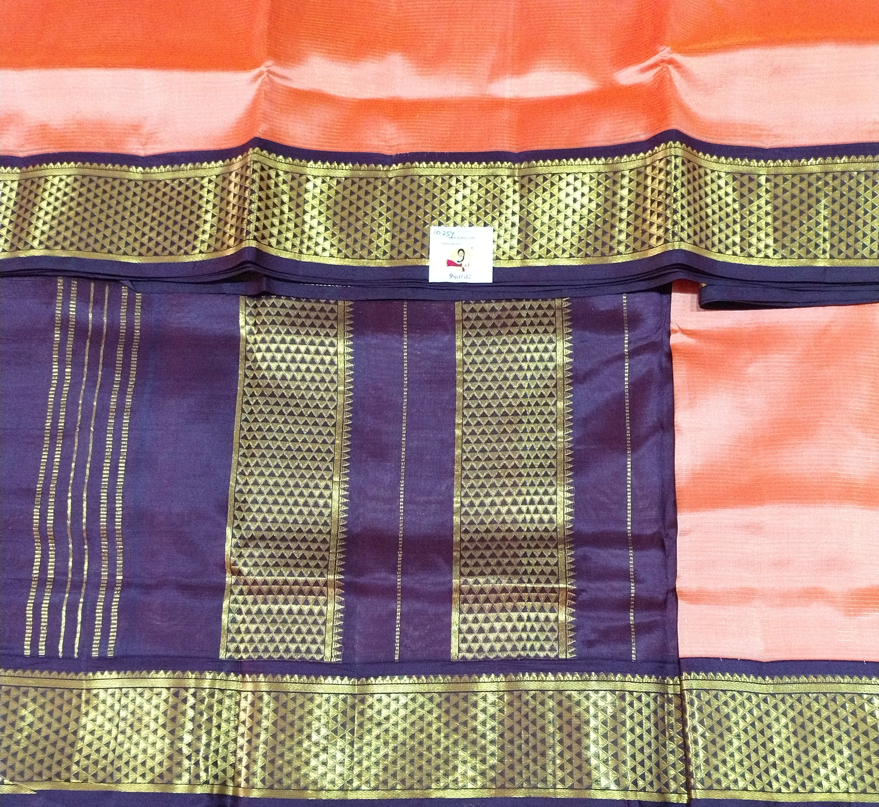 Pure silk 10.25yardz