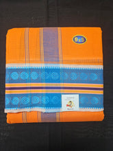 Load image into Gallery viewer, Nagari Cotton Colour Dhoti 9*5