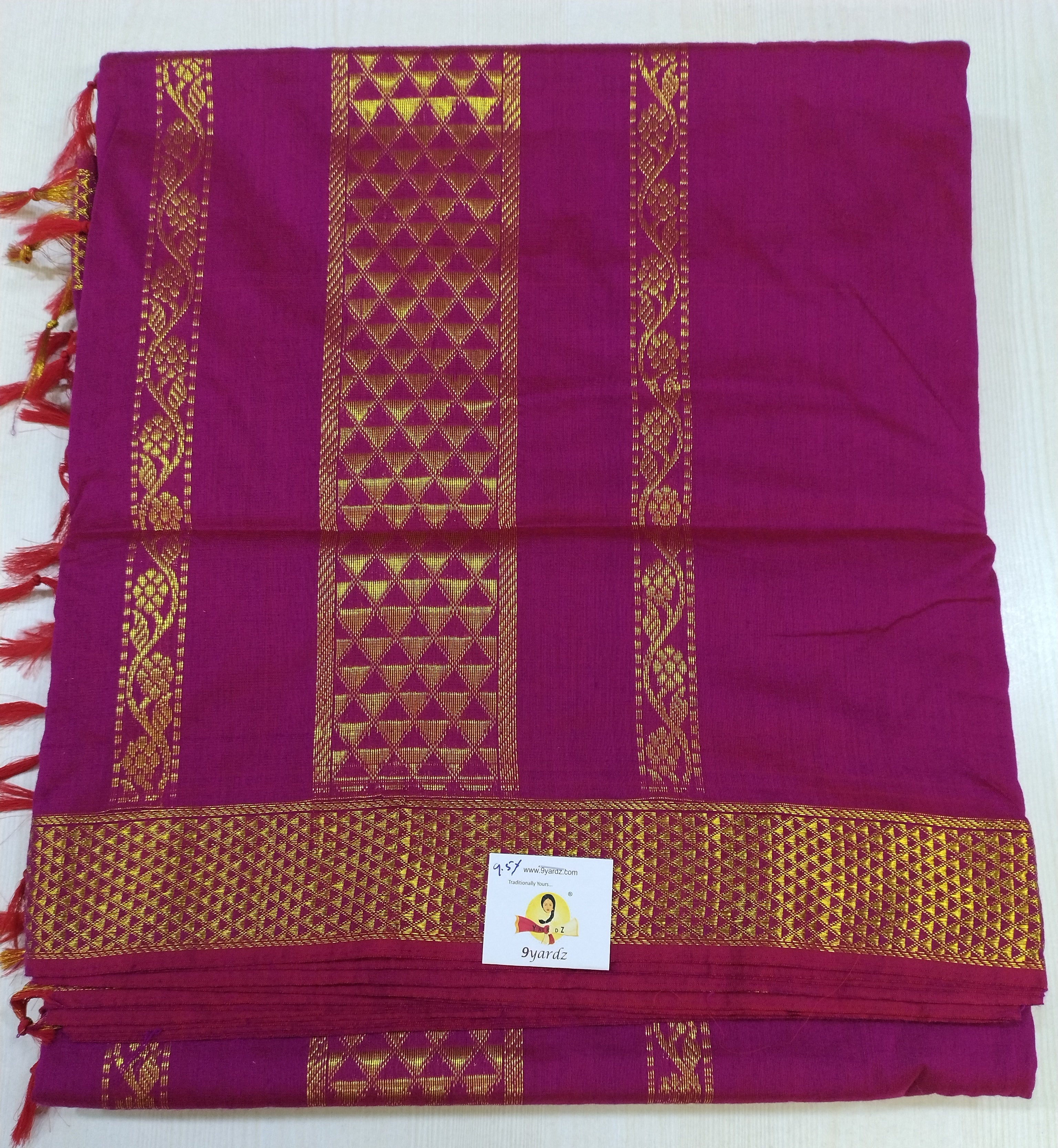 Kalyani Cotton  9.5 yardz