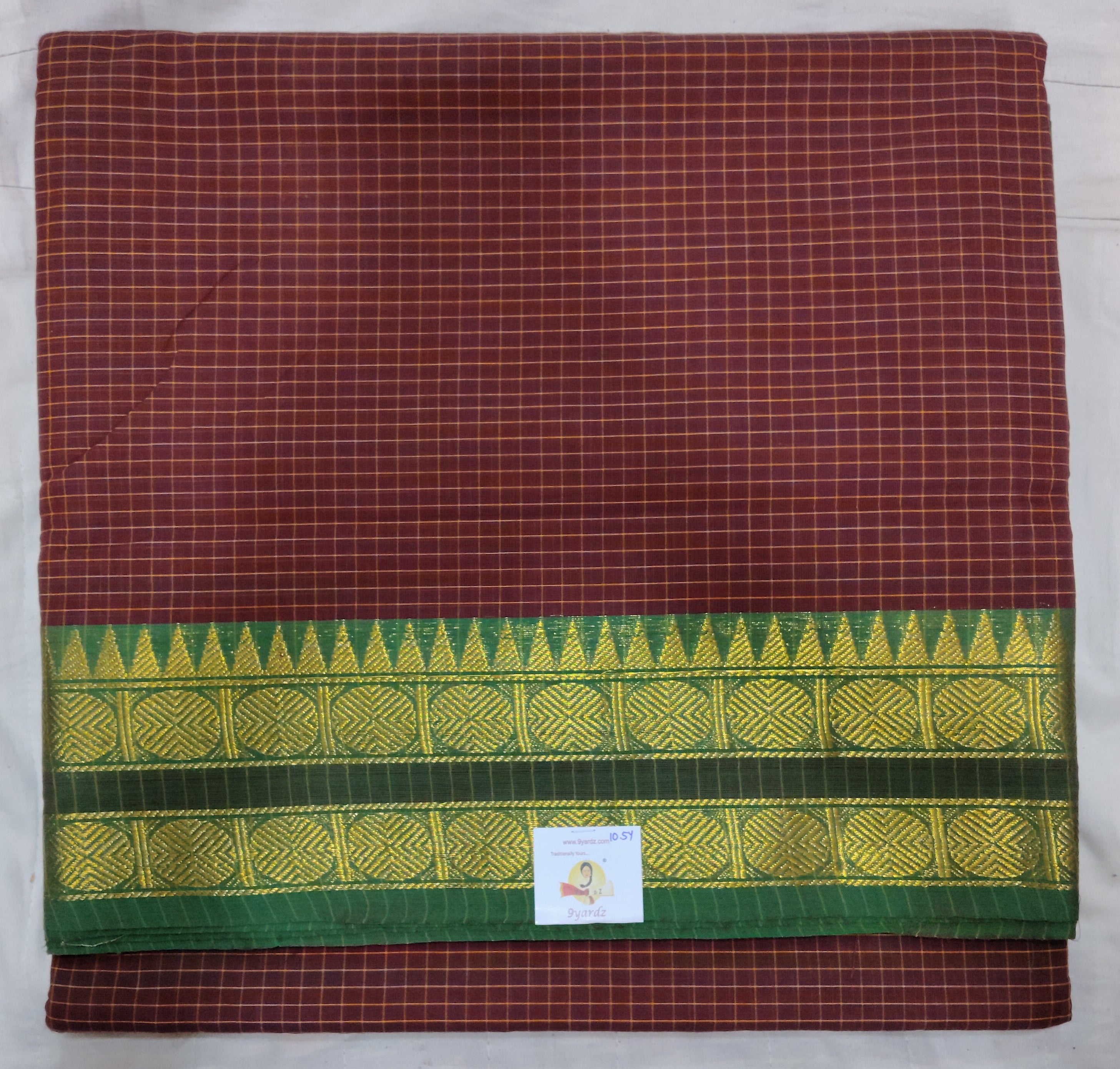 Chettinadu / Karaikudi cotton 10.5yards madisar