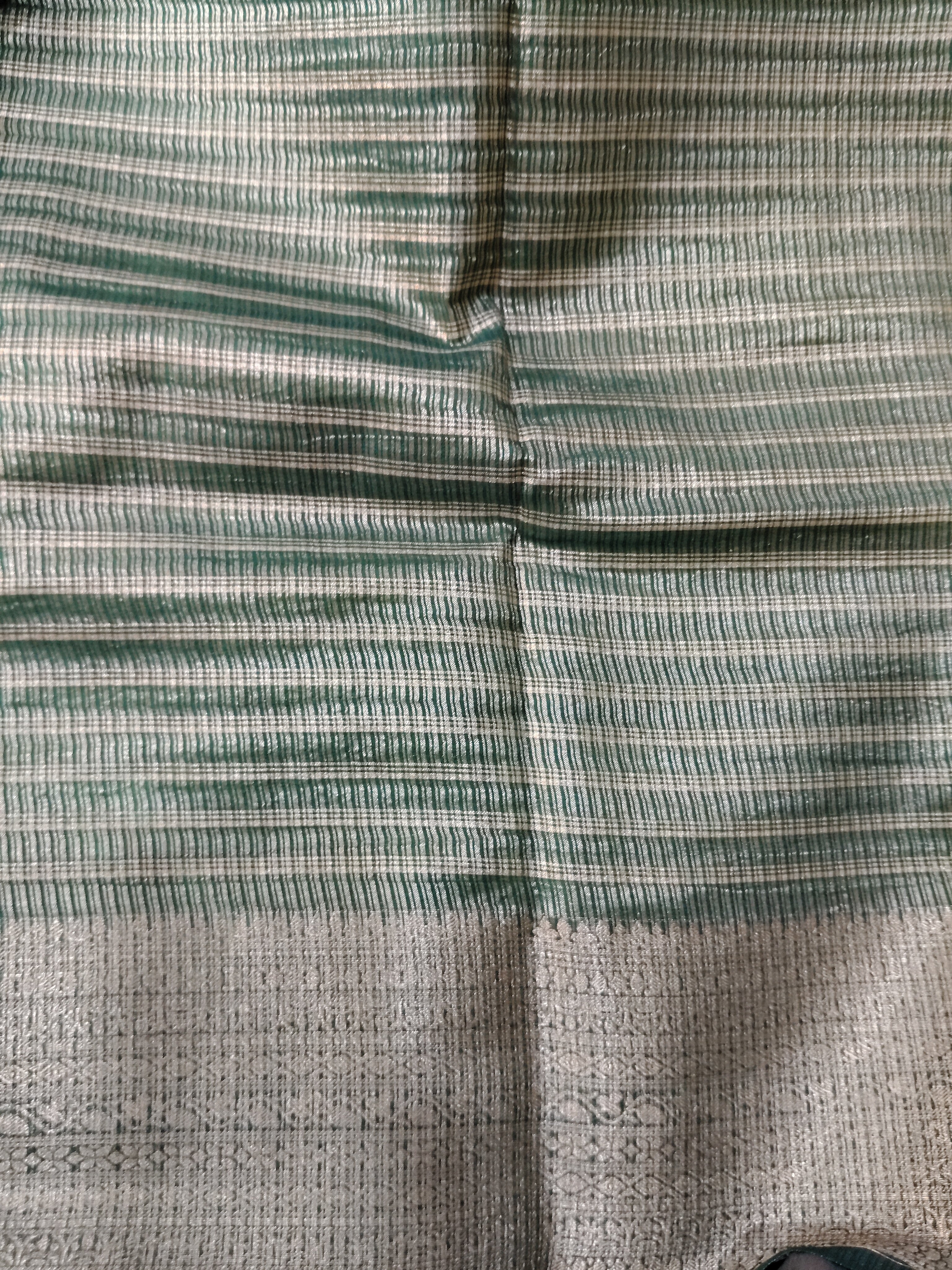Mysore crepe silk checked (synthetic)
