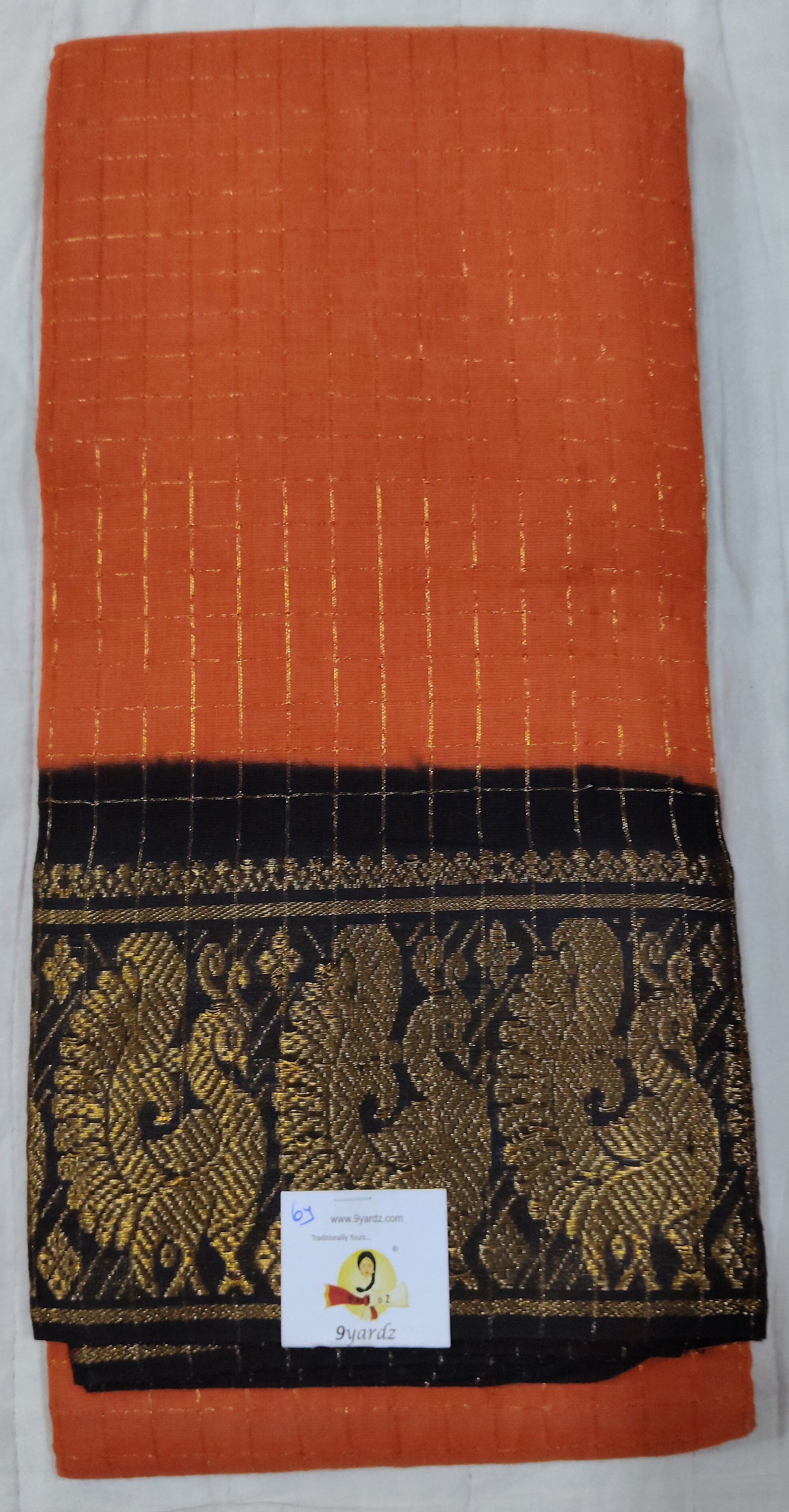 Ranee Cotton zari kattam 6yardz