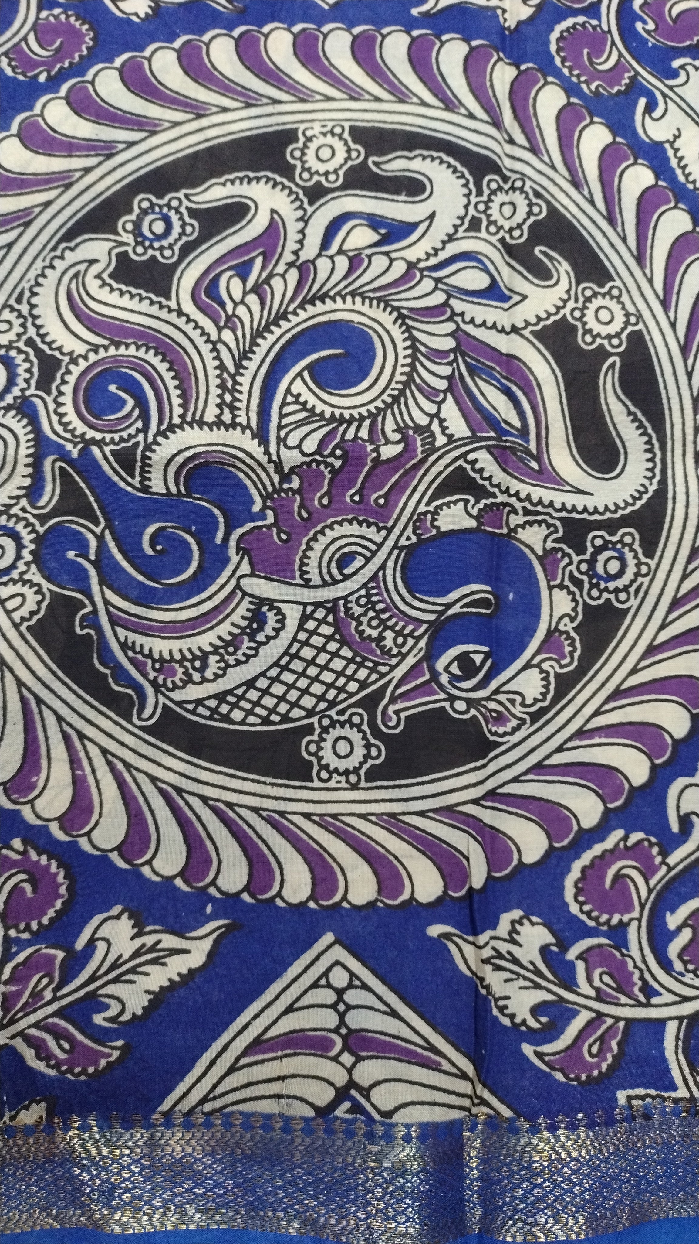 Kalamkari Silk 6yardz