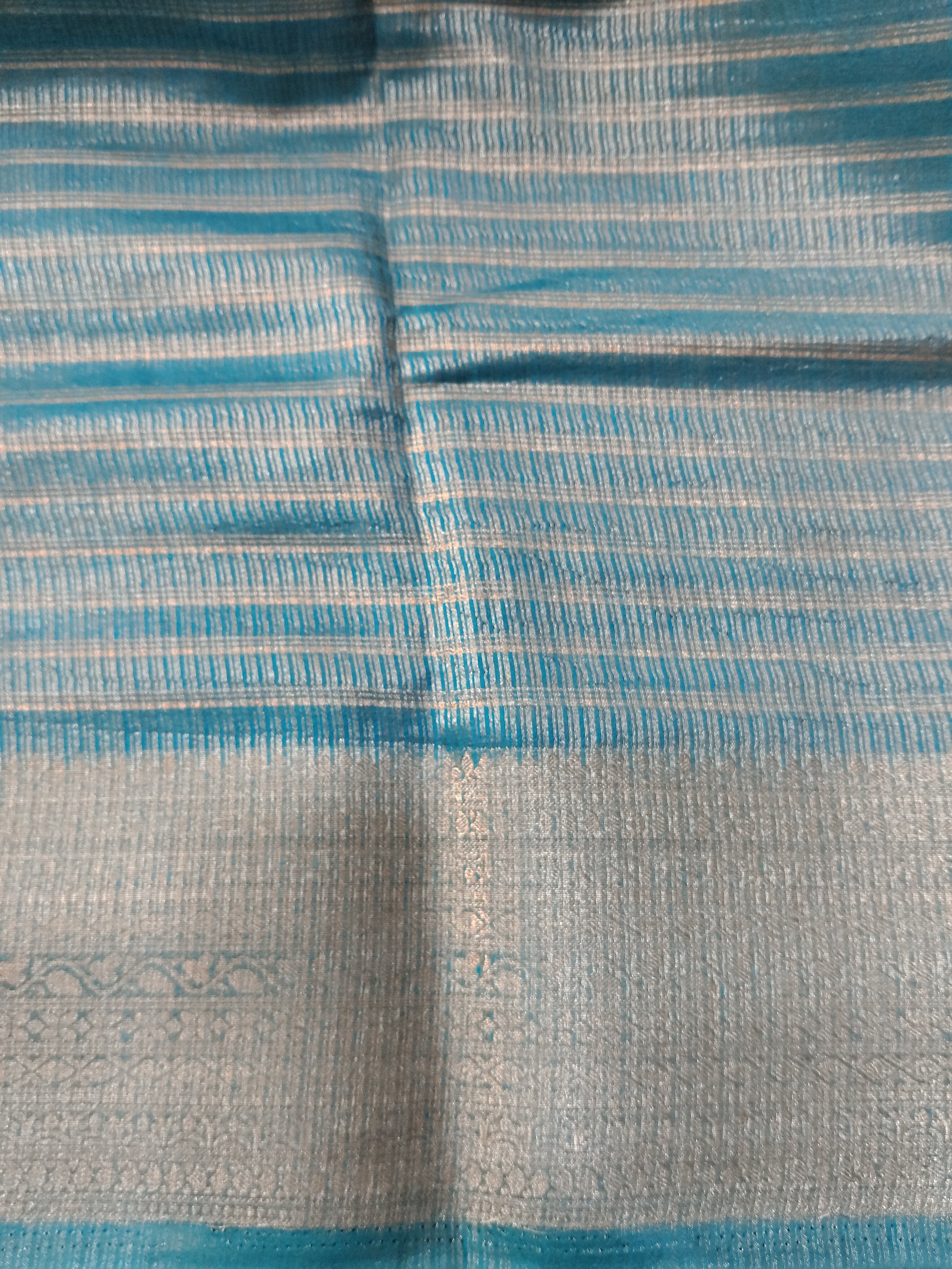 Mysore crepe silk checked (synthetic)