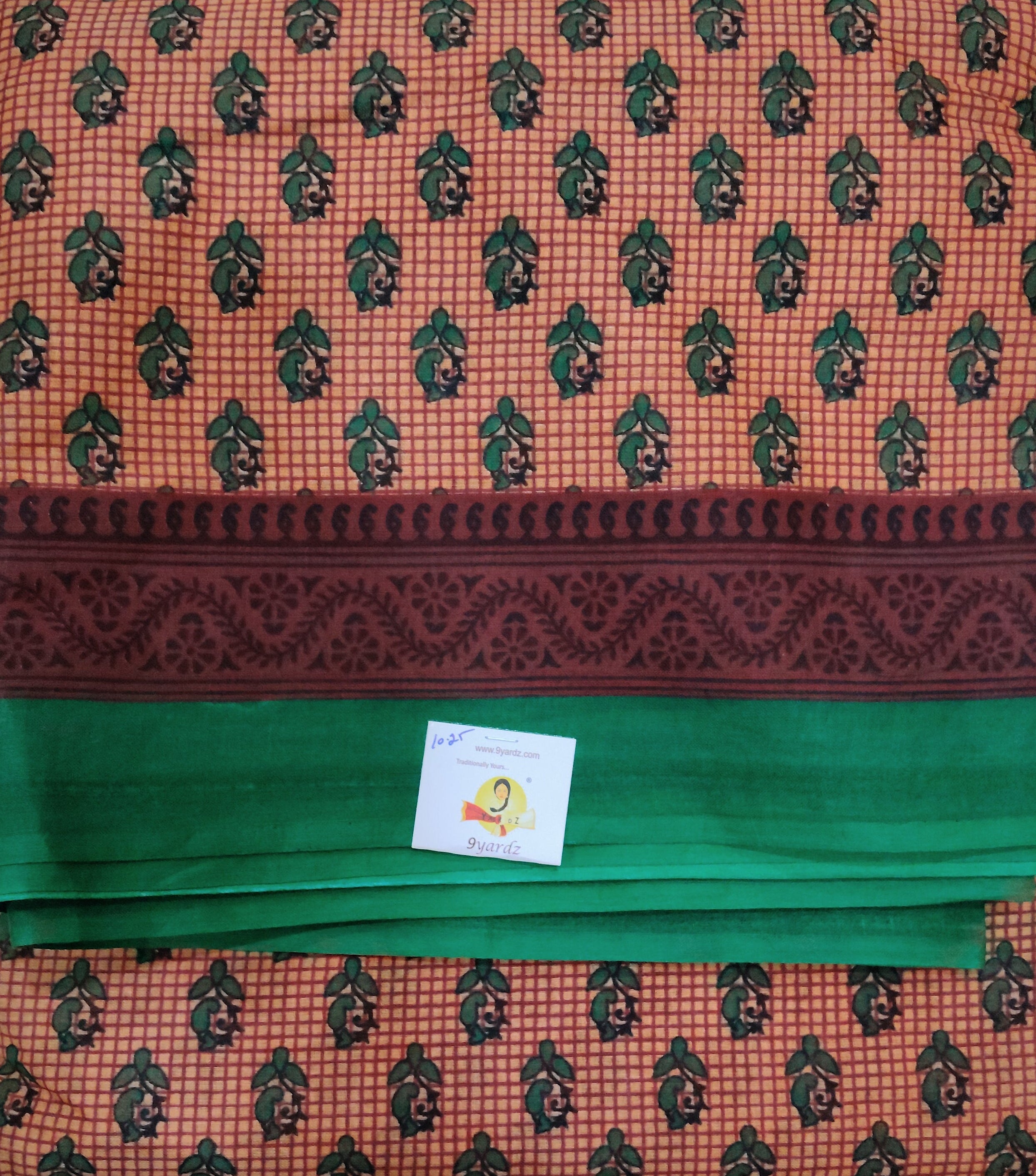 Erode cotton 10.5 yards Madisar
